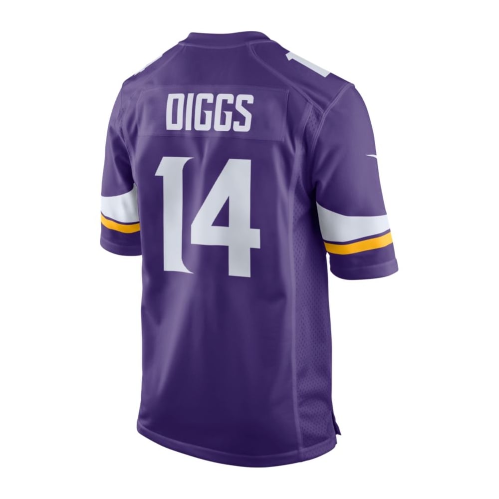 Stefon Diggs #14 Minnesota Vikings NFL Game Team Colour Jersey Nike
