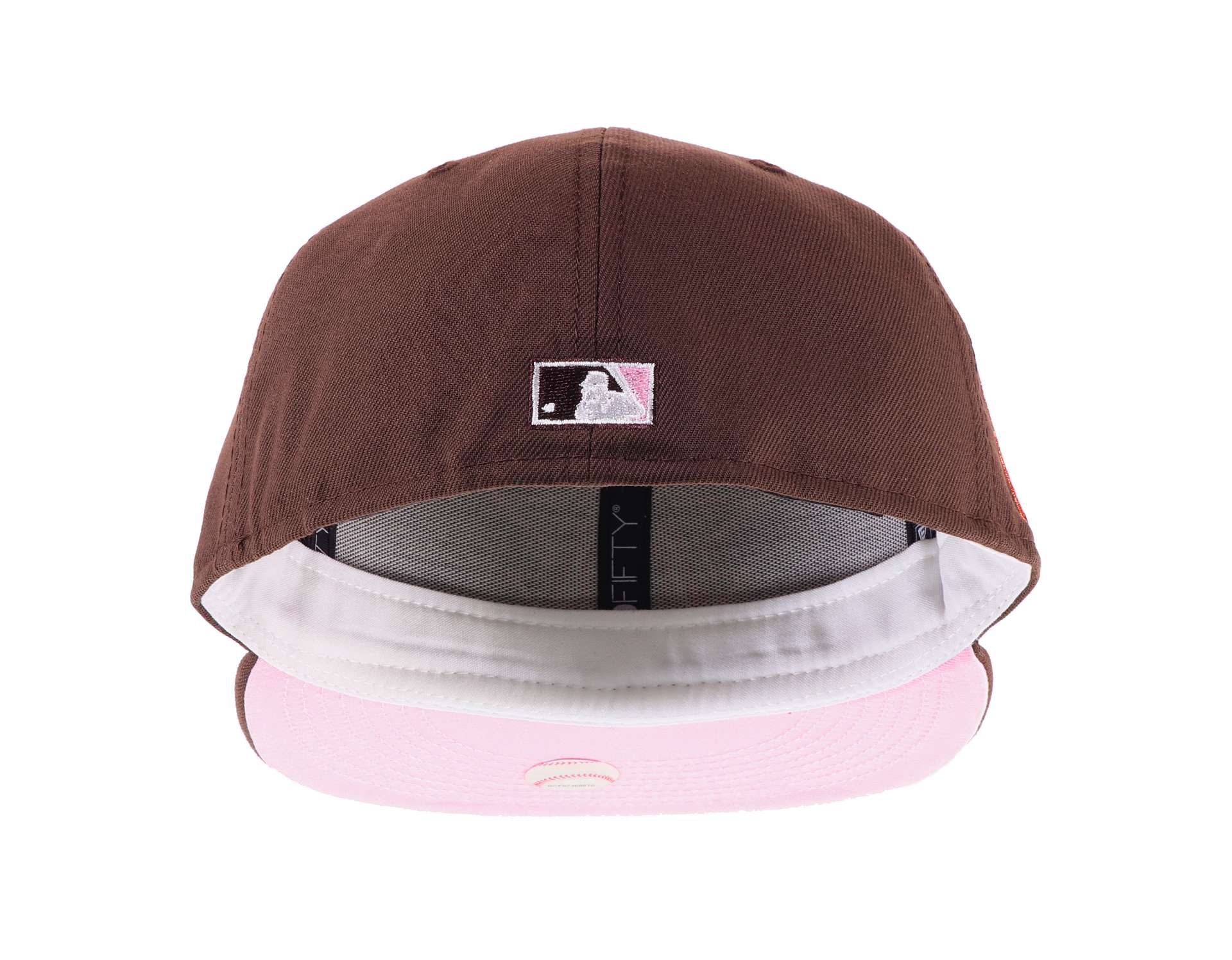 Seattle Mariners Side Patch 40th Anniversary Walnut Pink MLB 59Fifty Basecap New Era