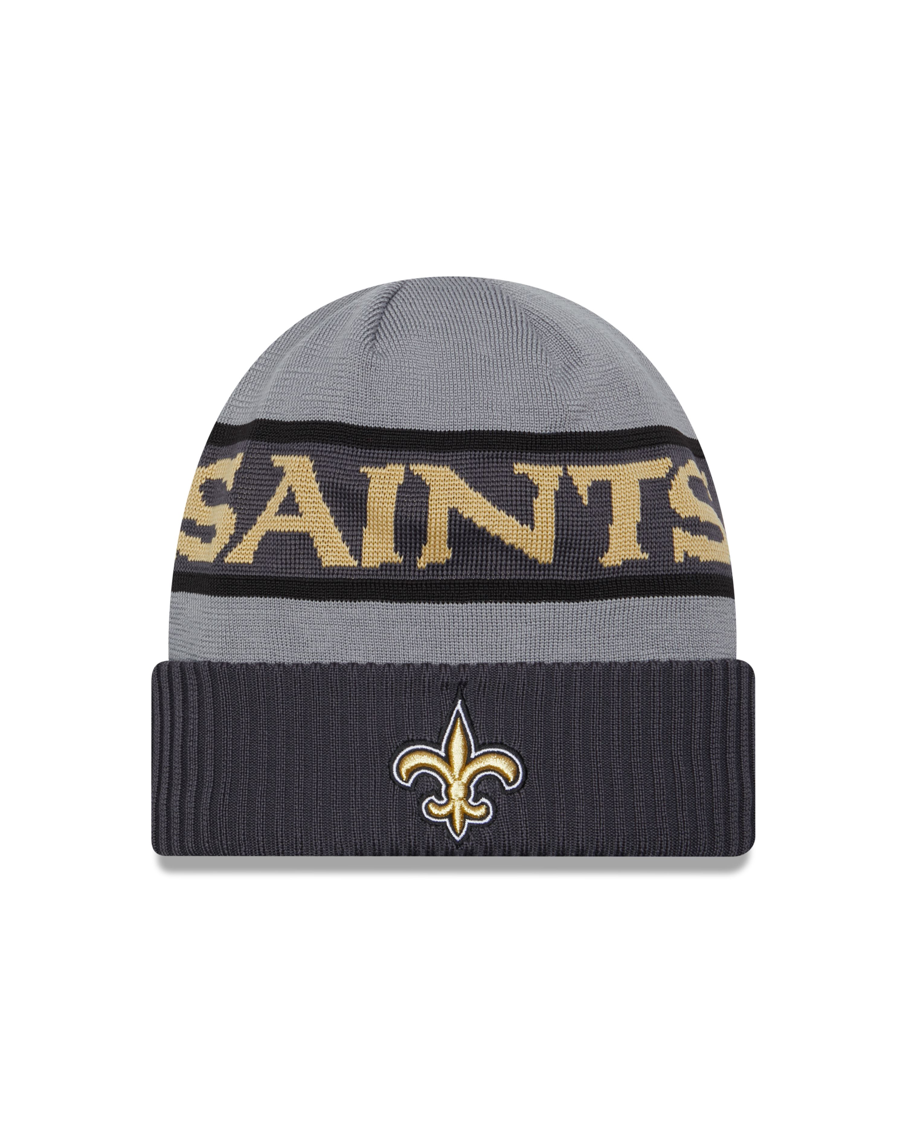 New Orleans Saints NFL 2023  Sideline Tech Knit CW Gray Beanie New Era