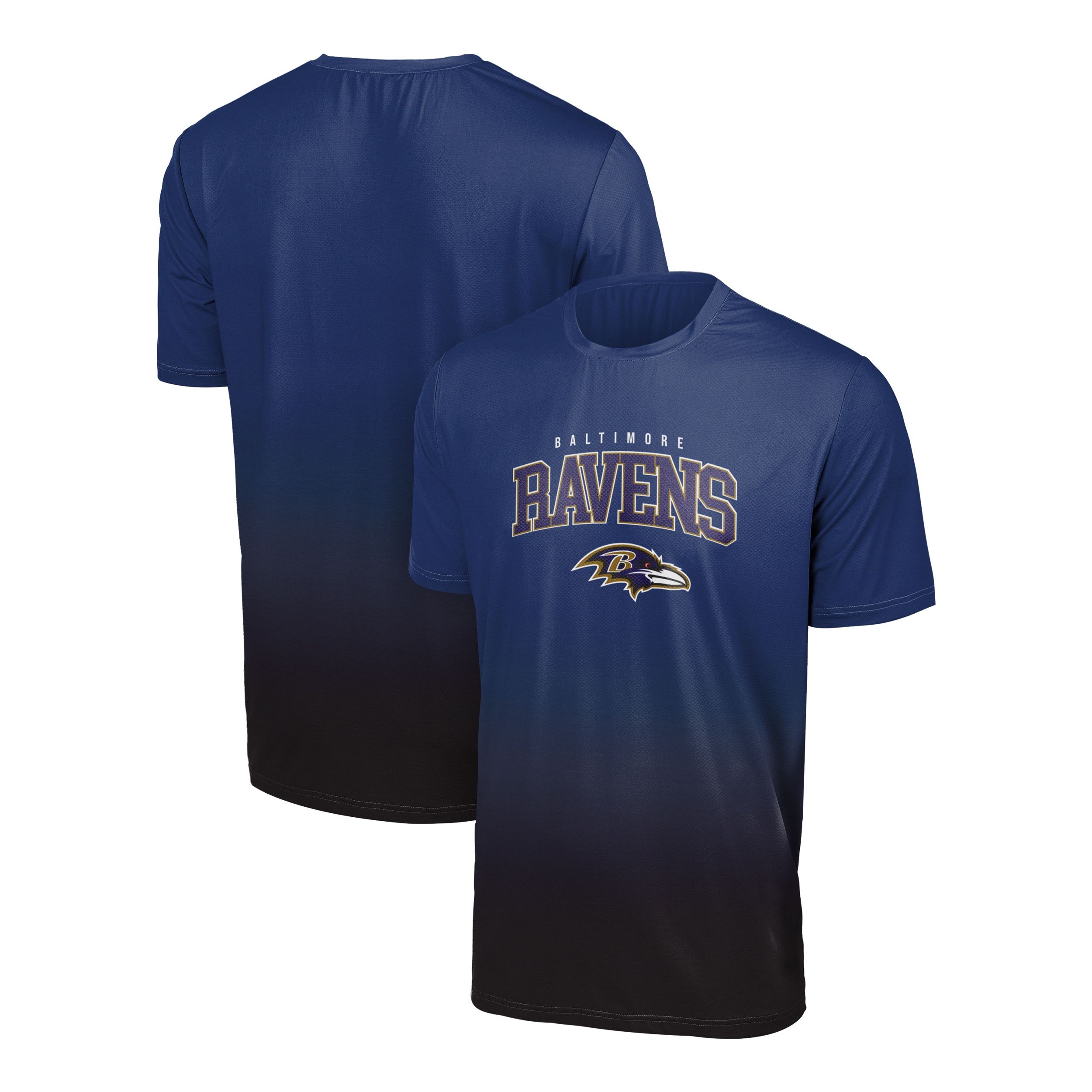 Baltimore Ravens NFL Gradient Mesh Jersey Short Sleeve Herren T-Shirt Foco