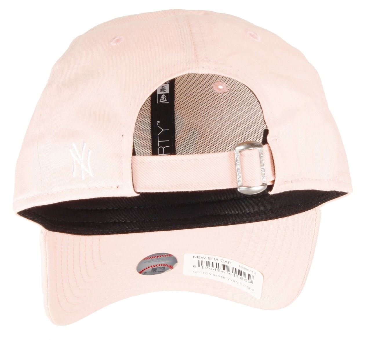 New York Yankees MLB Rear Logo Pink 9Forty Adjustable Women Cap New Era