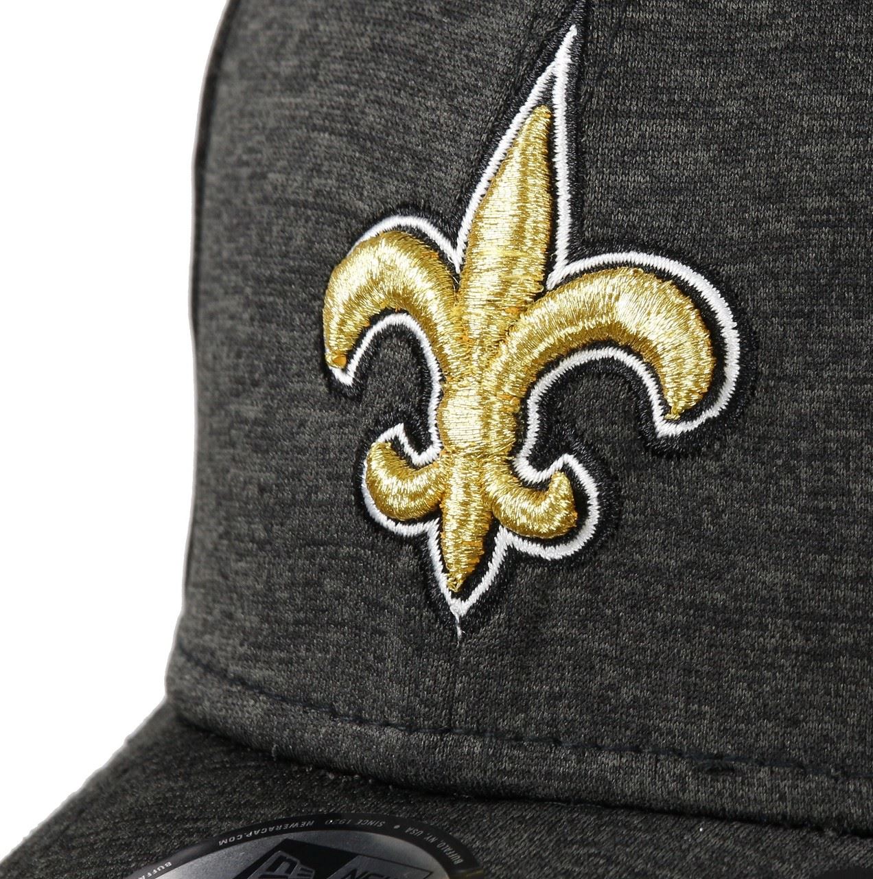 New Orleans Saints NFL Saints Black 39Thirty Stretch Cap New Era