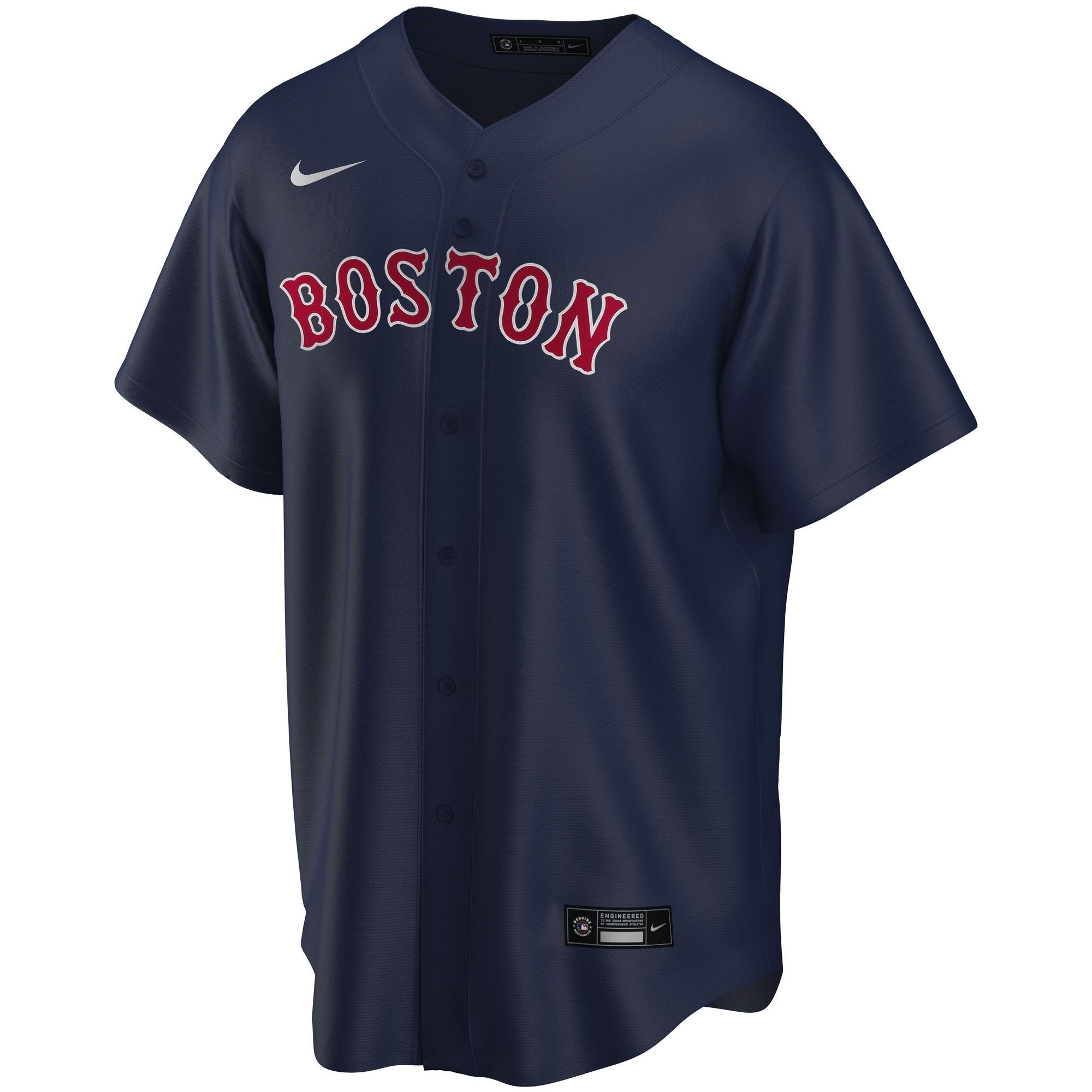 Boston Red Sox Official MLB Replica Alternate Jersey Navy Nike