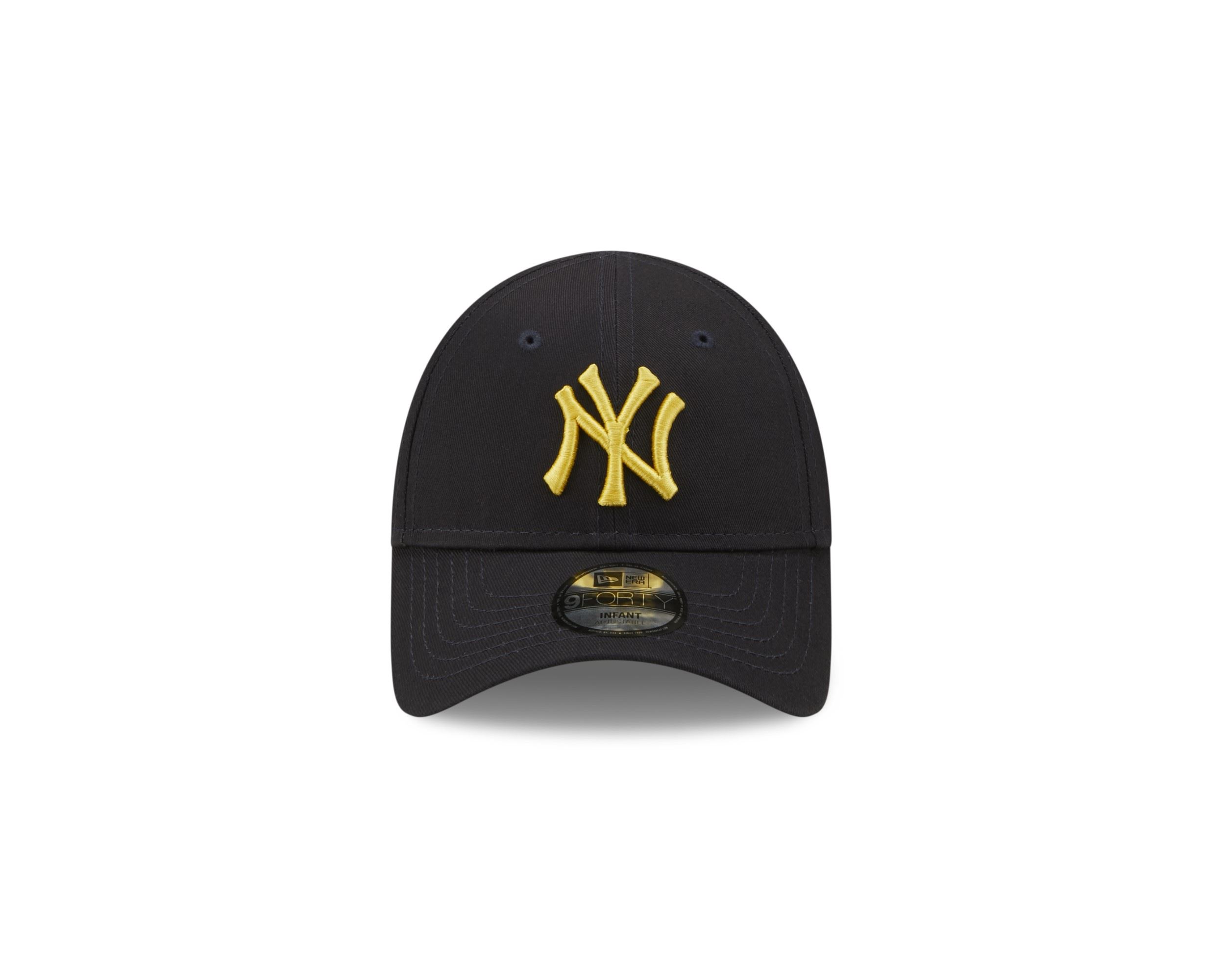 New York Yankees MLB League Essential Navy Yellow 9Forty Infant Cap New Era