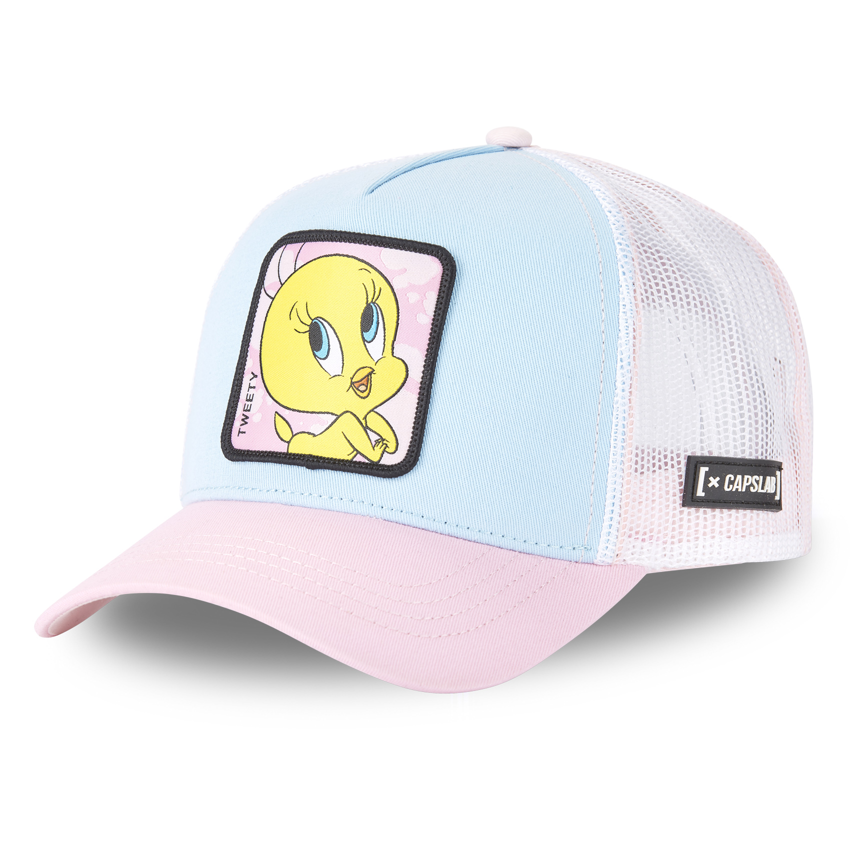 Tweety Looney Tunes Blue  Pink White Trucker Cap Capslab