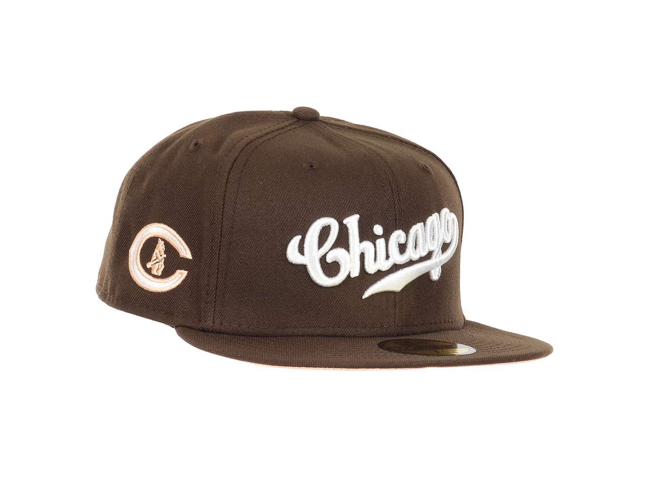Chicago Cubs MLB Cubs Sidepatch Walnut 59Fifty Basecap New Era
