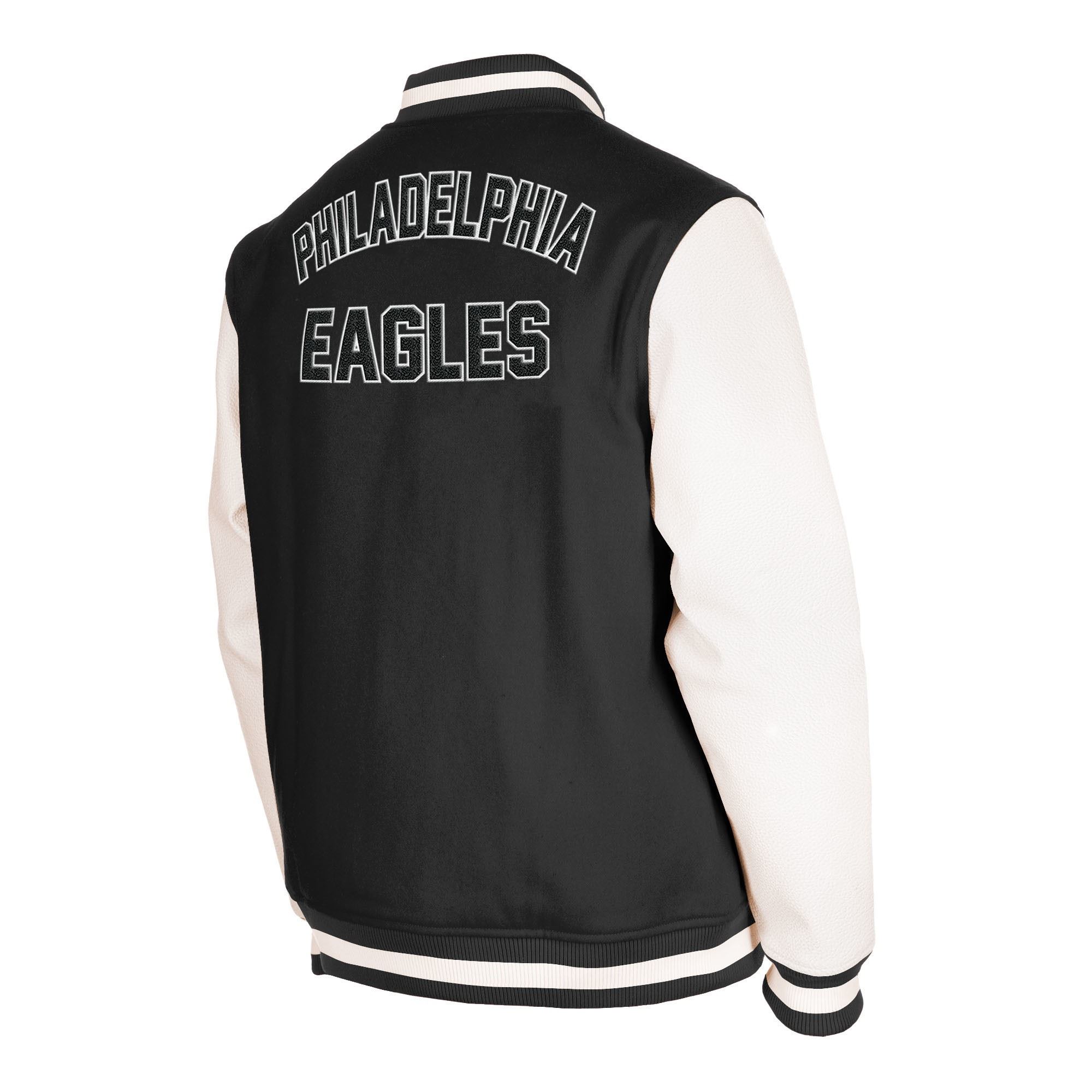 Philadelphia Eagles NFL 2023 Sideline Black White Jacke New Era