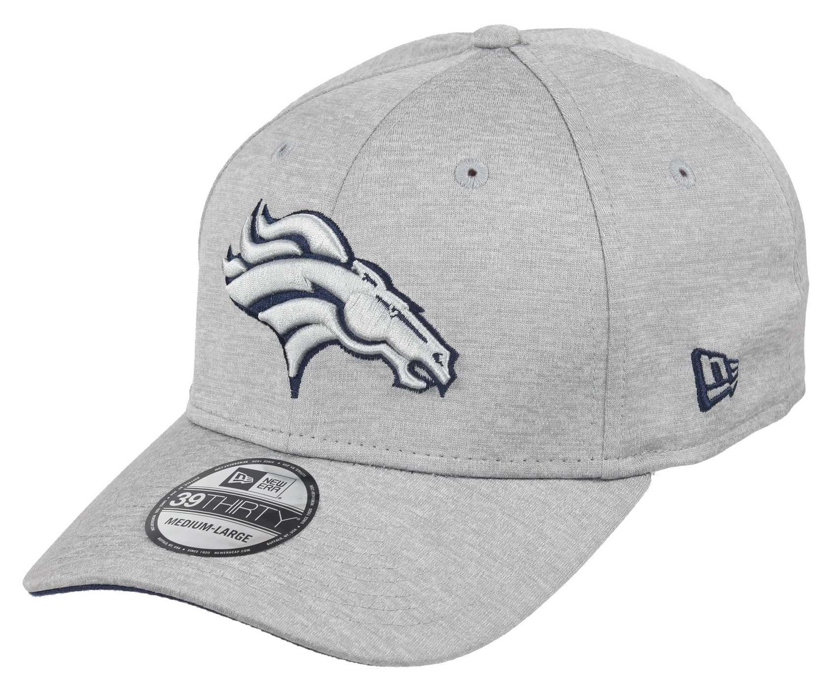 Denver Broncos Grey Collection 39Thirty Stretch Cap New Era