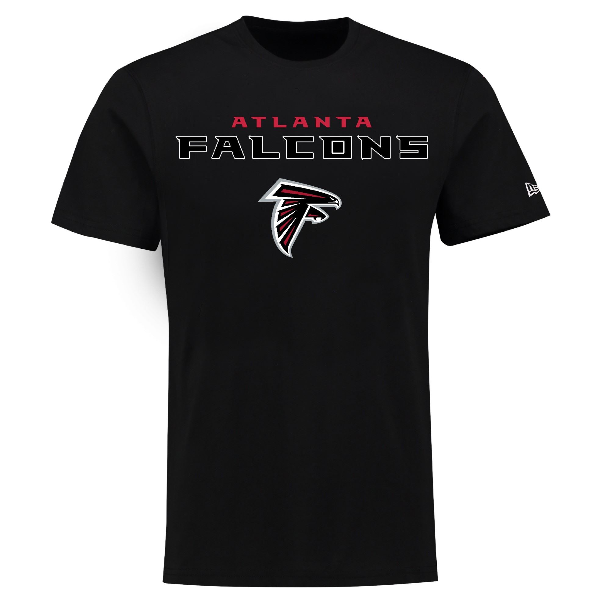 Atlanta Falcons Stacked Logo T-Shirt New Era