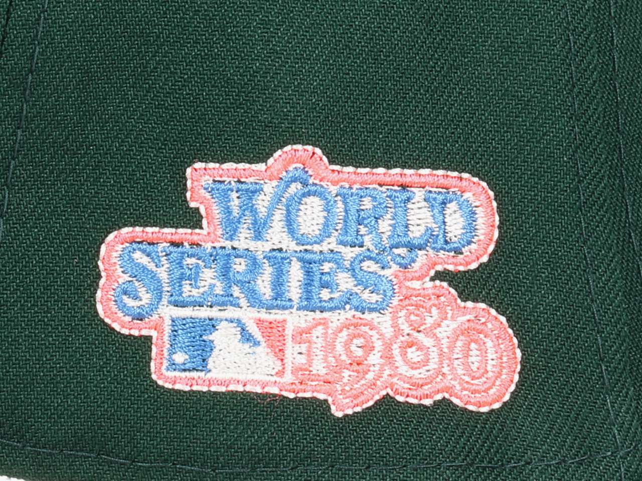 Philadelphia Phillies MLB World Series 1980 Sidepatch Dark Green 9Forty A-Frame Adjustable Cap New Era