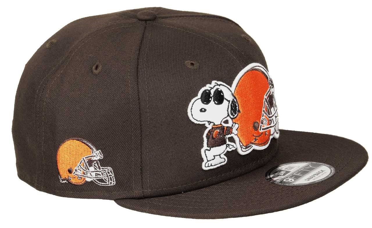 Cleveland Browns NFL Peanuts Edition 9Fifty Snapback Cap New Era