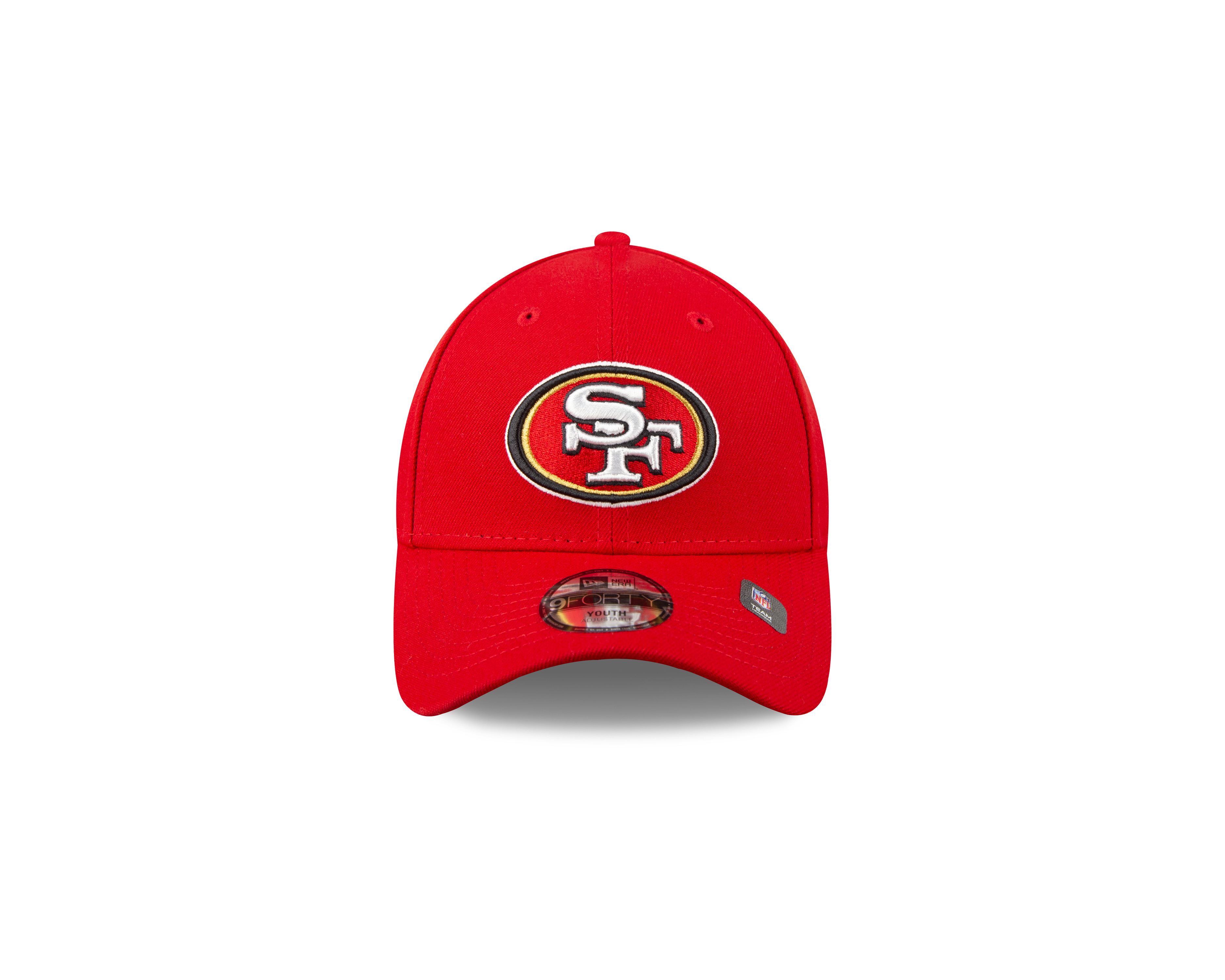 San Francisco 49ers NFL The League Red 9Forty Adjustable Cap for Kids New Era