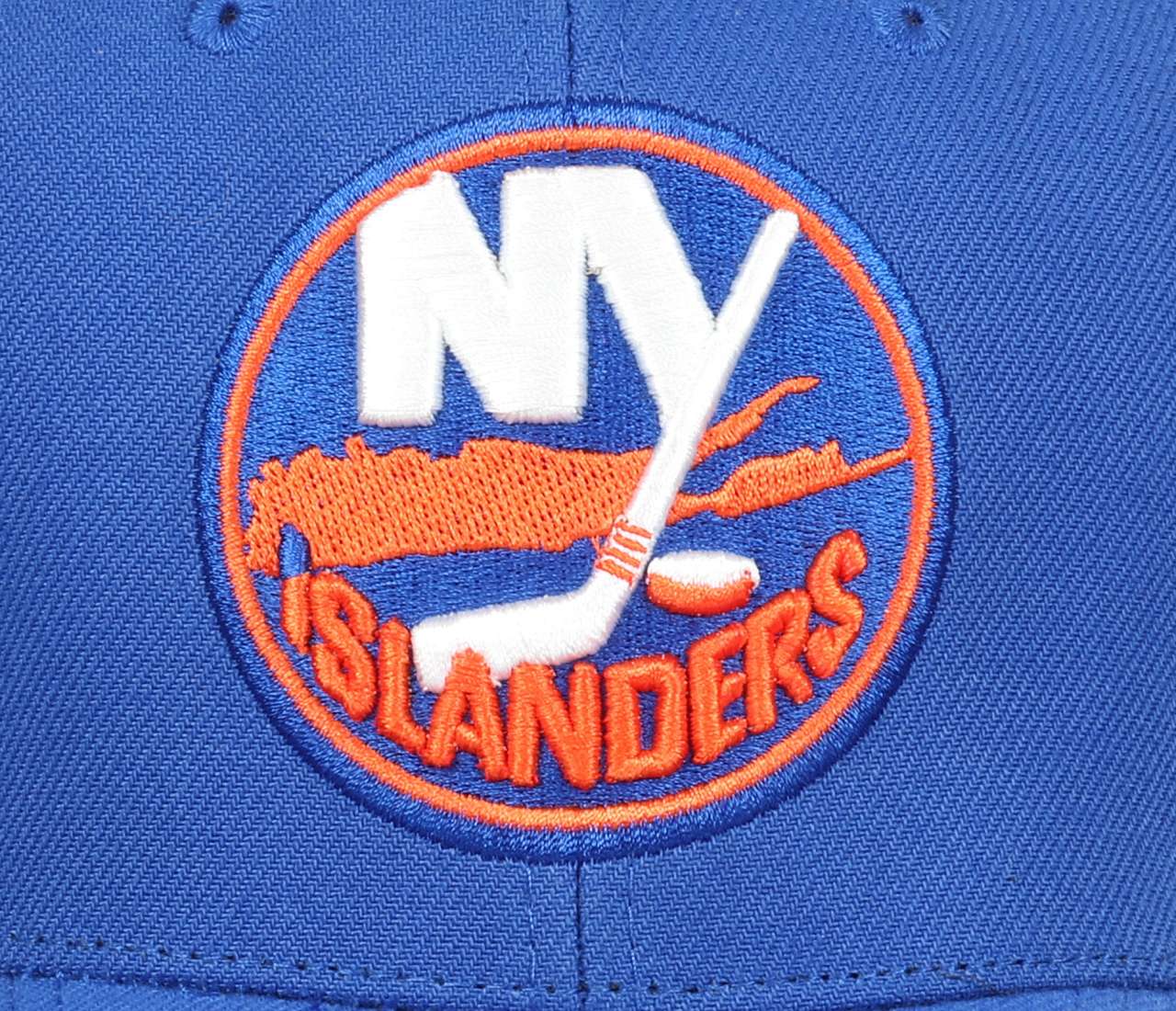 New York Islanders Blue NHL Team Ground 2.0 Pro Snapback Cap Mitchell & Ness