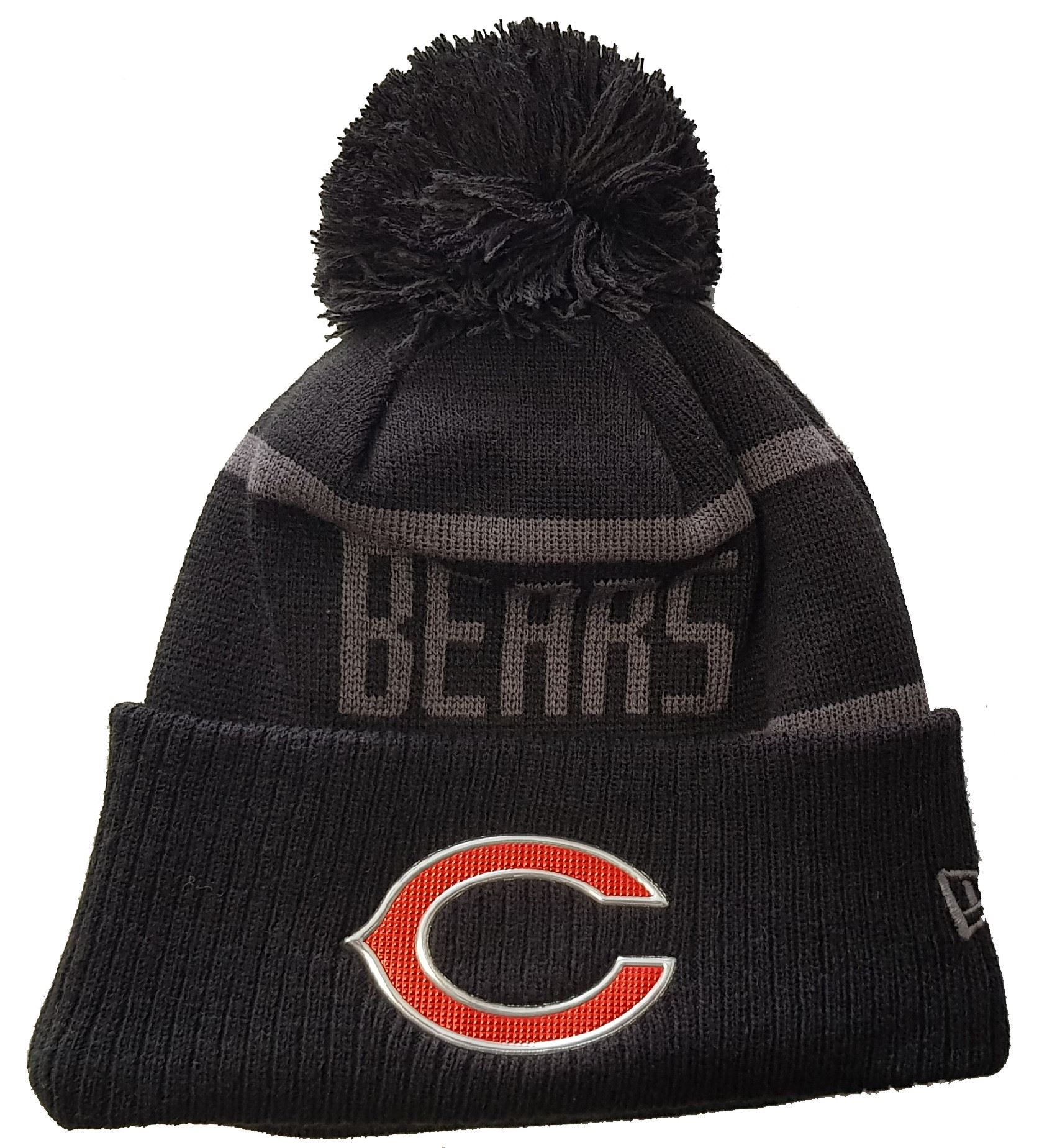 Chicago Bears NFL 2017 Black Collection Beanie New Era 