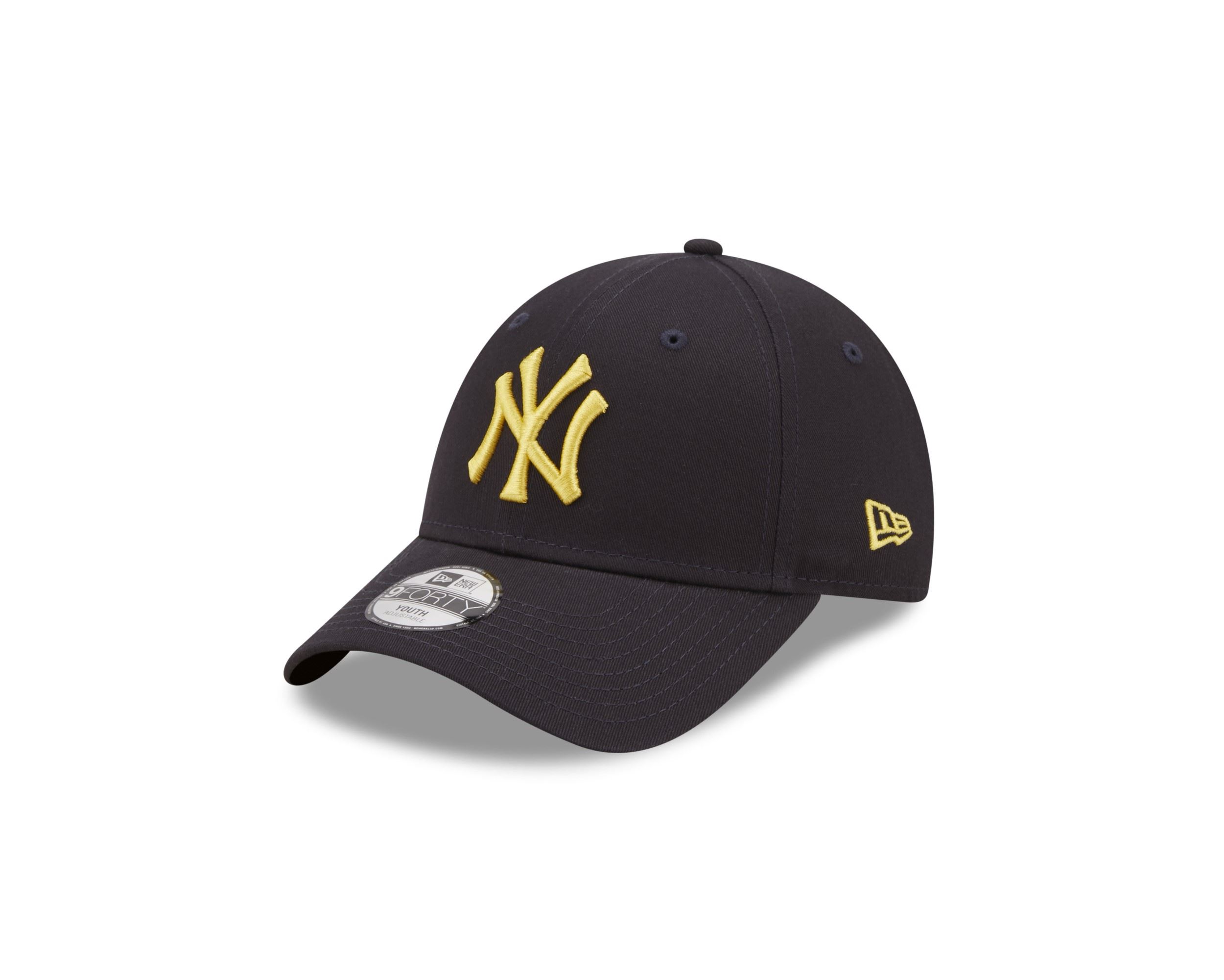 New York Yankees MLB League Essential Navy 9Forty Adjustable Kids Cap New Era