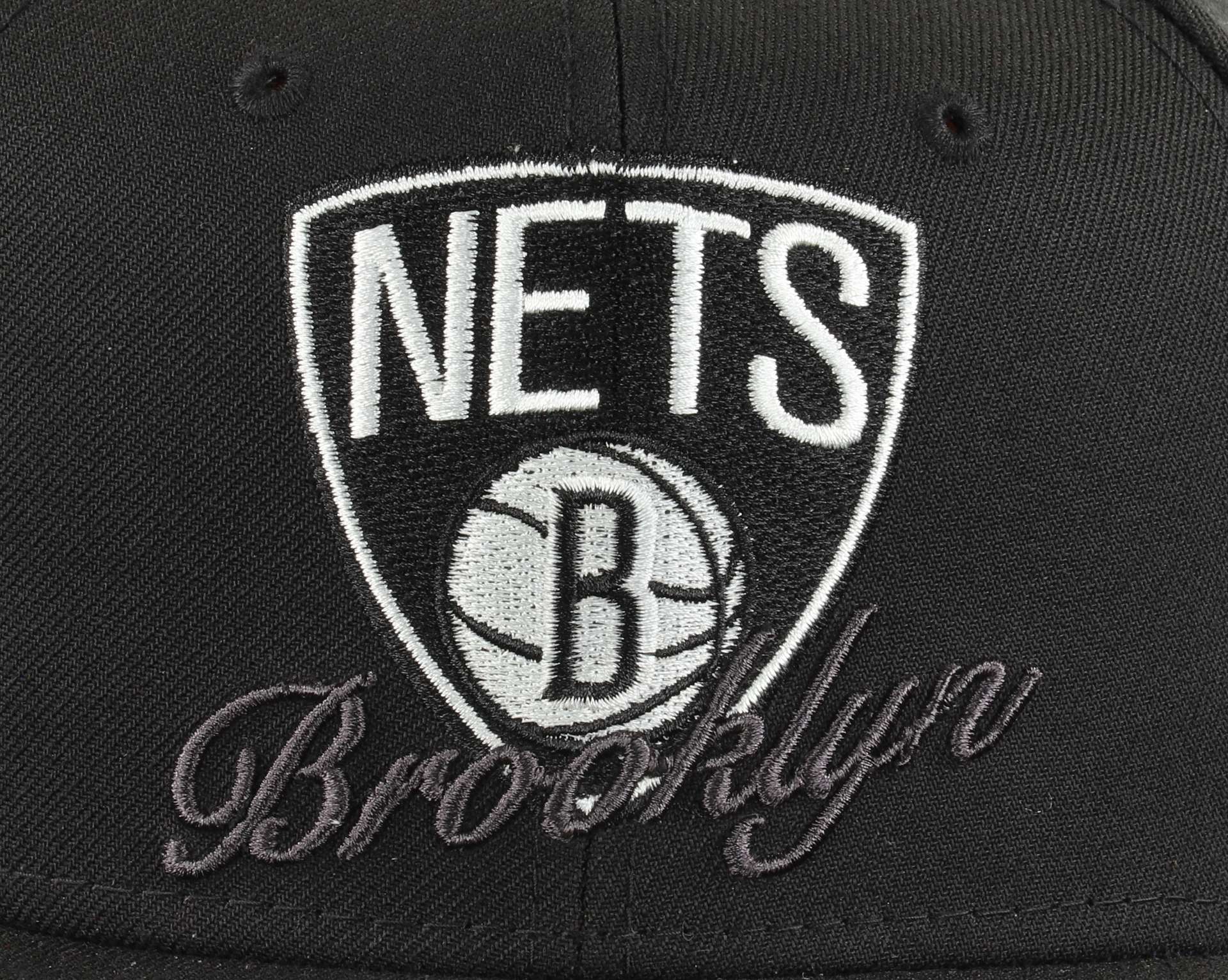 Brooklyn Nets Dual Logo Black 59Fifty Basecap New Era