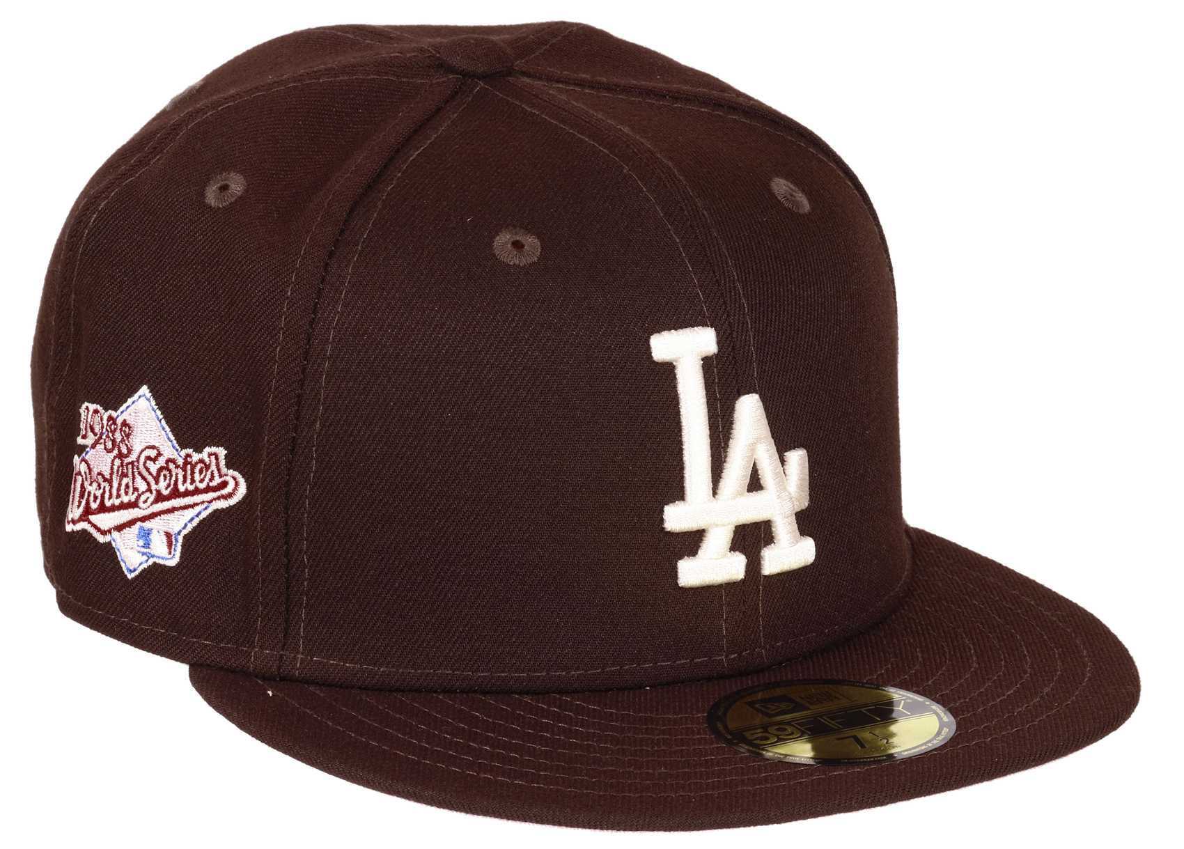 Los Angeles Dodgers MLB Brown 1988 World Series 59Fifty Basecap New Era