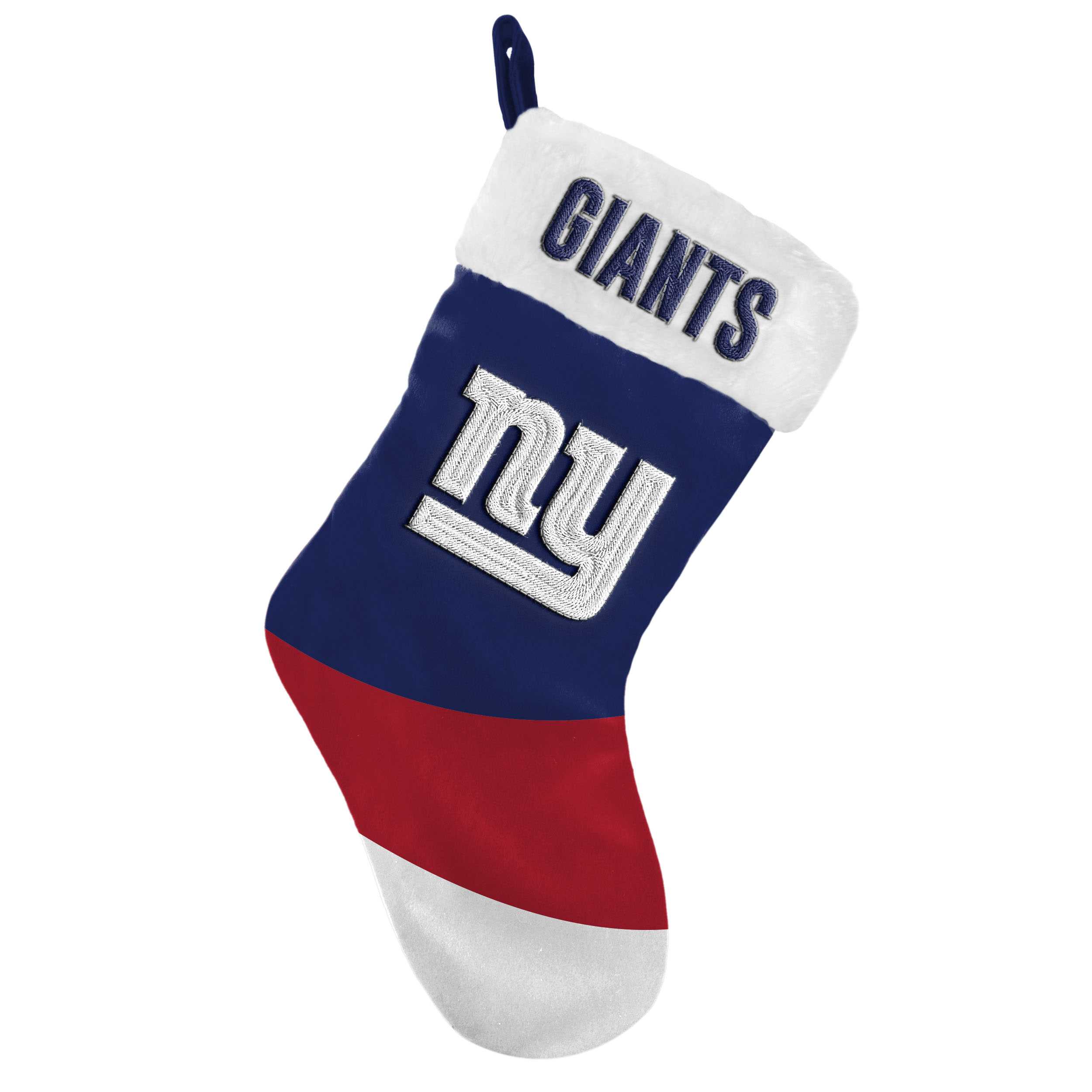 New York Giants NFL 2021 Colorblock Stocking Foco