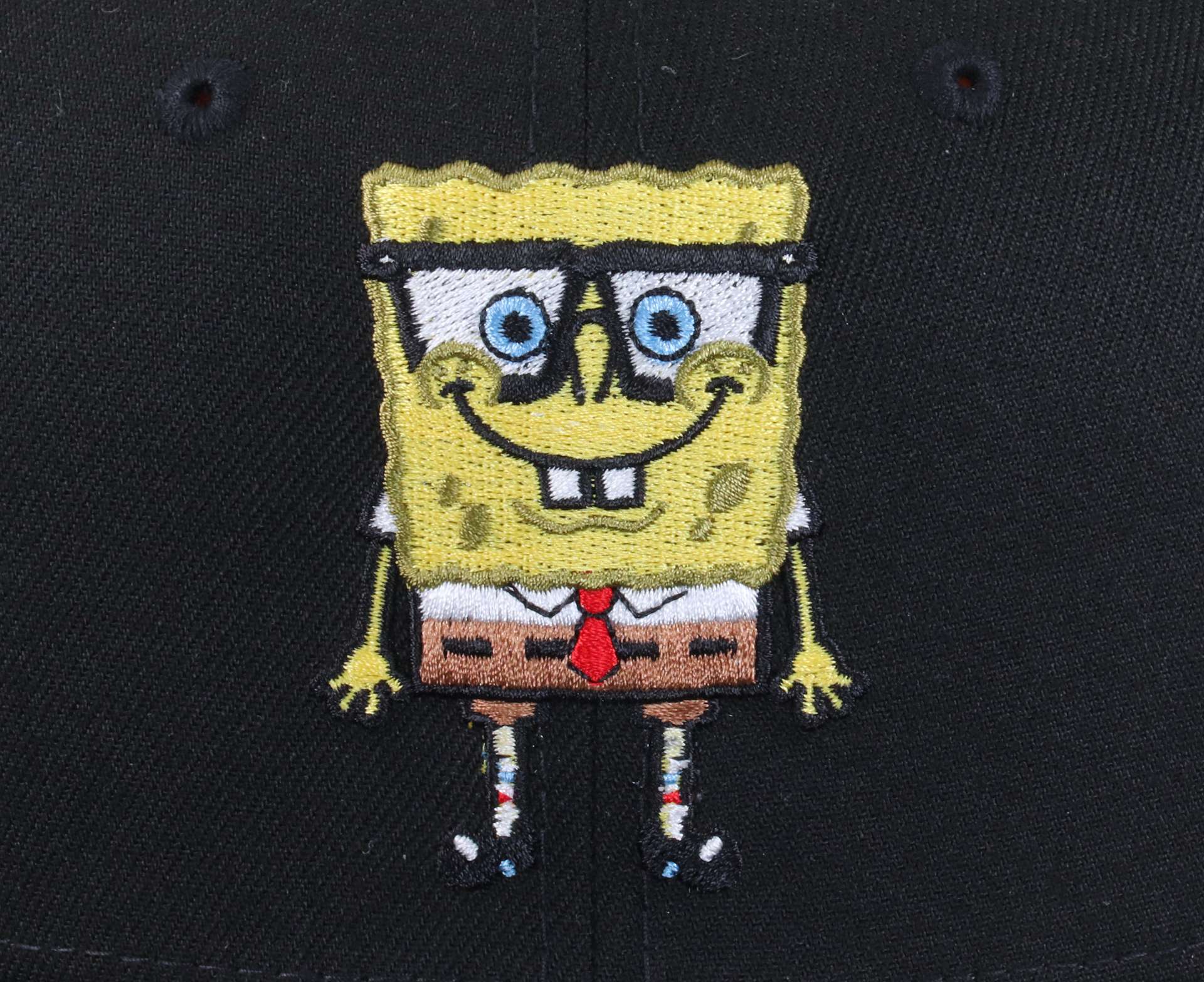 Spongebob Squarepants Spongebob Glasses Black 9Fifty Snapback Cap New Era