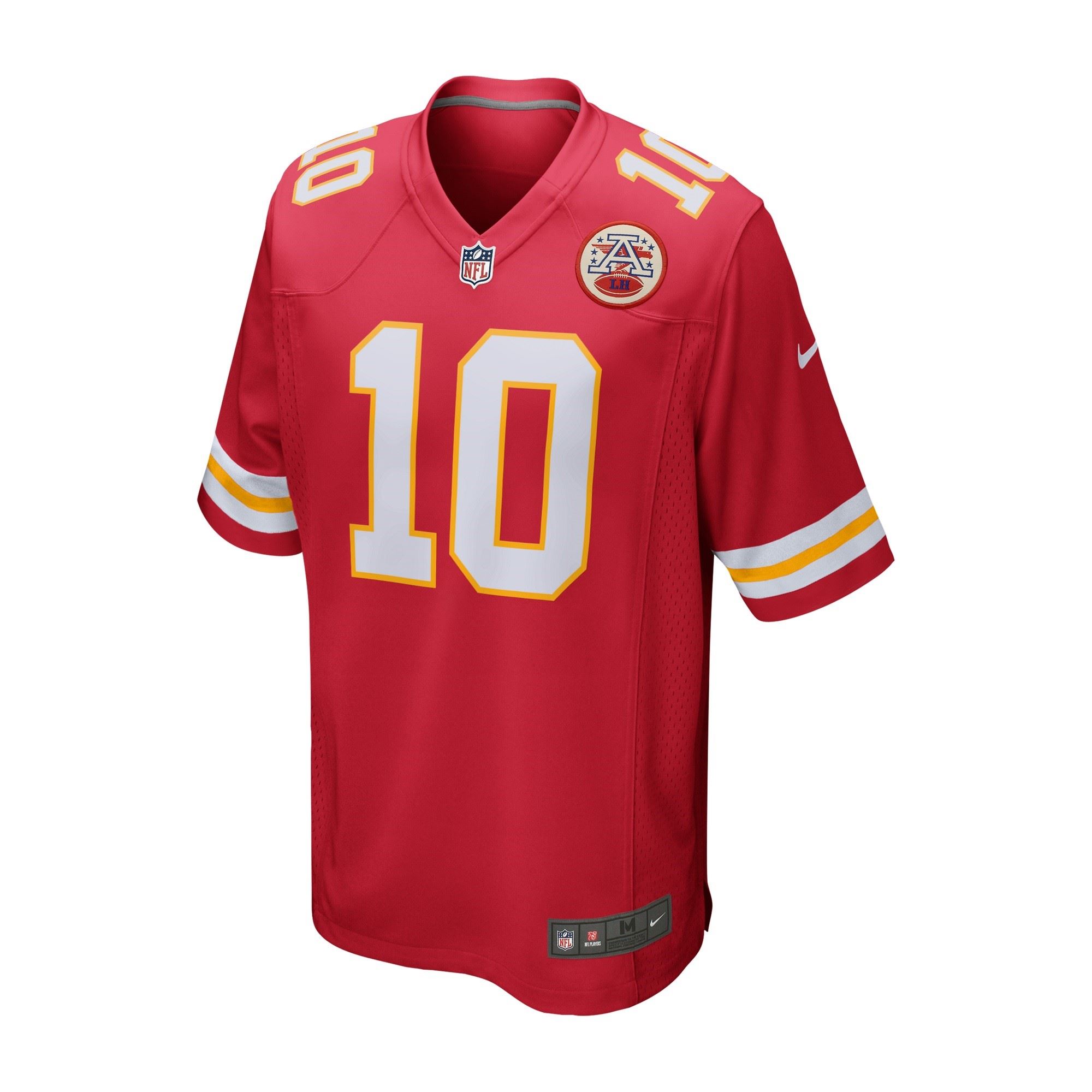 Tyreek Hill #10 Kansas City Chiefs NFL Game Team Colour Jersey Nike