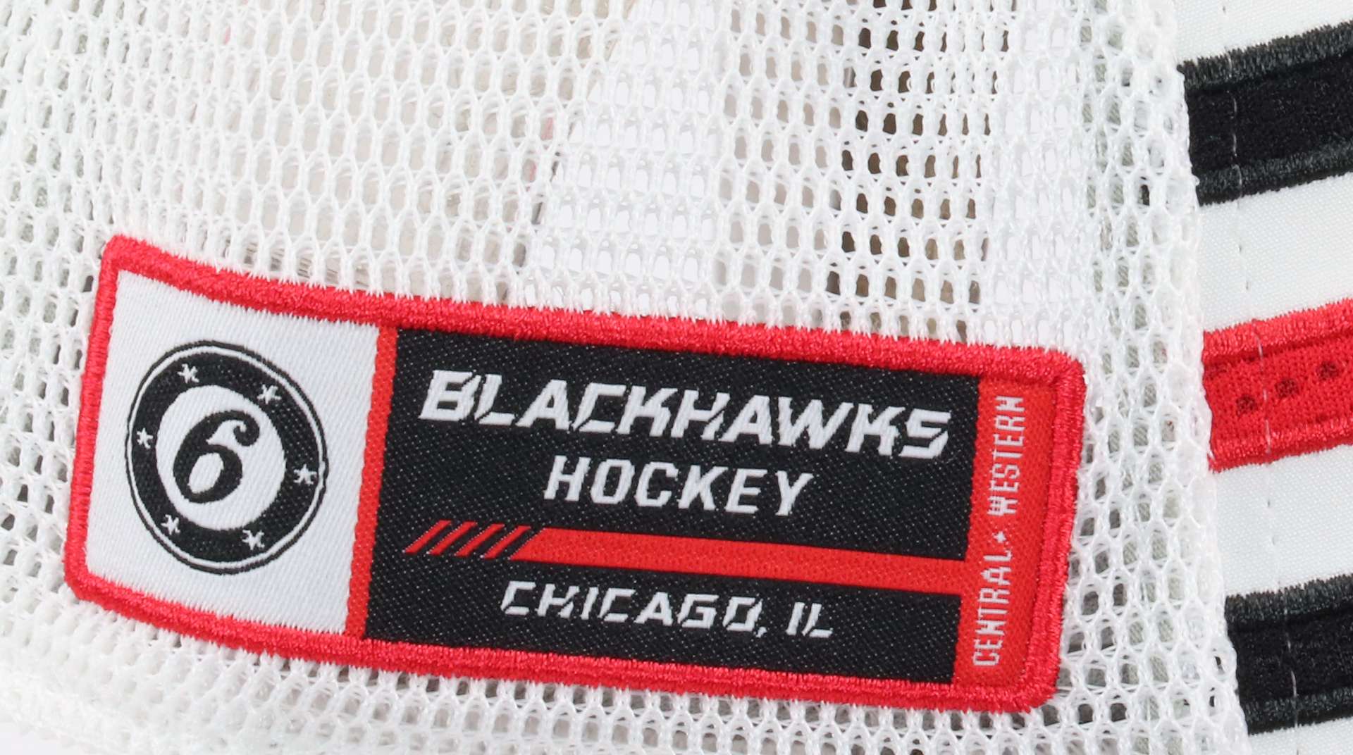 Chicago Blackhawks NHL Authentic Pro Draft Jersey Hook Structured Trucker Cap Fanatics