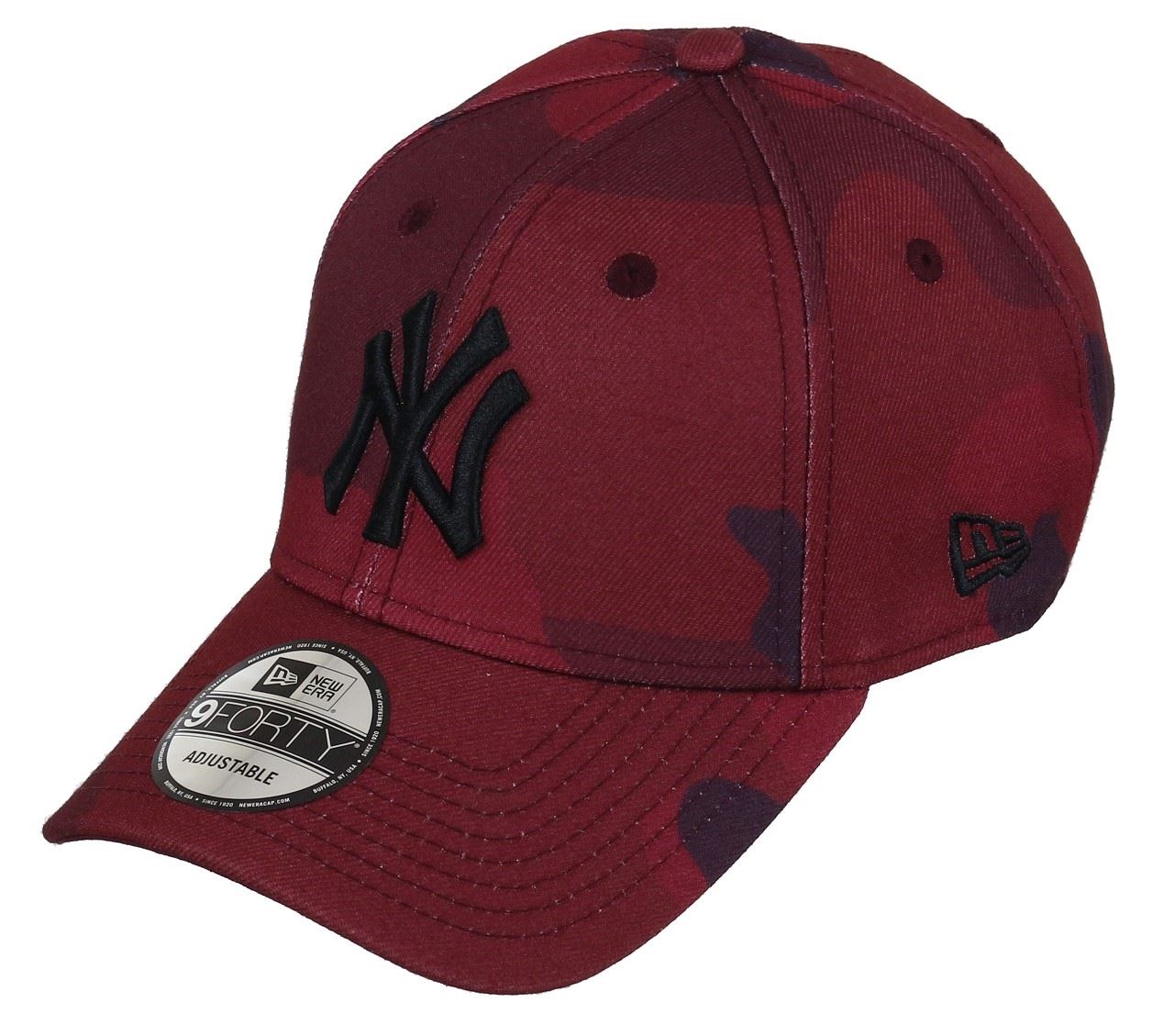 New York Yankees Maroon Camo Color 9Forty Adjustable Cap New Era