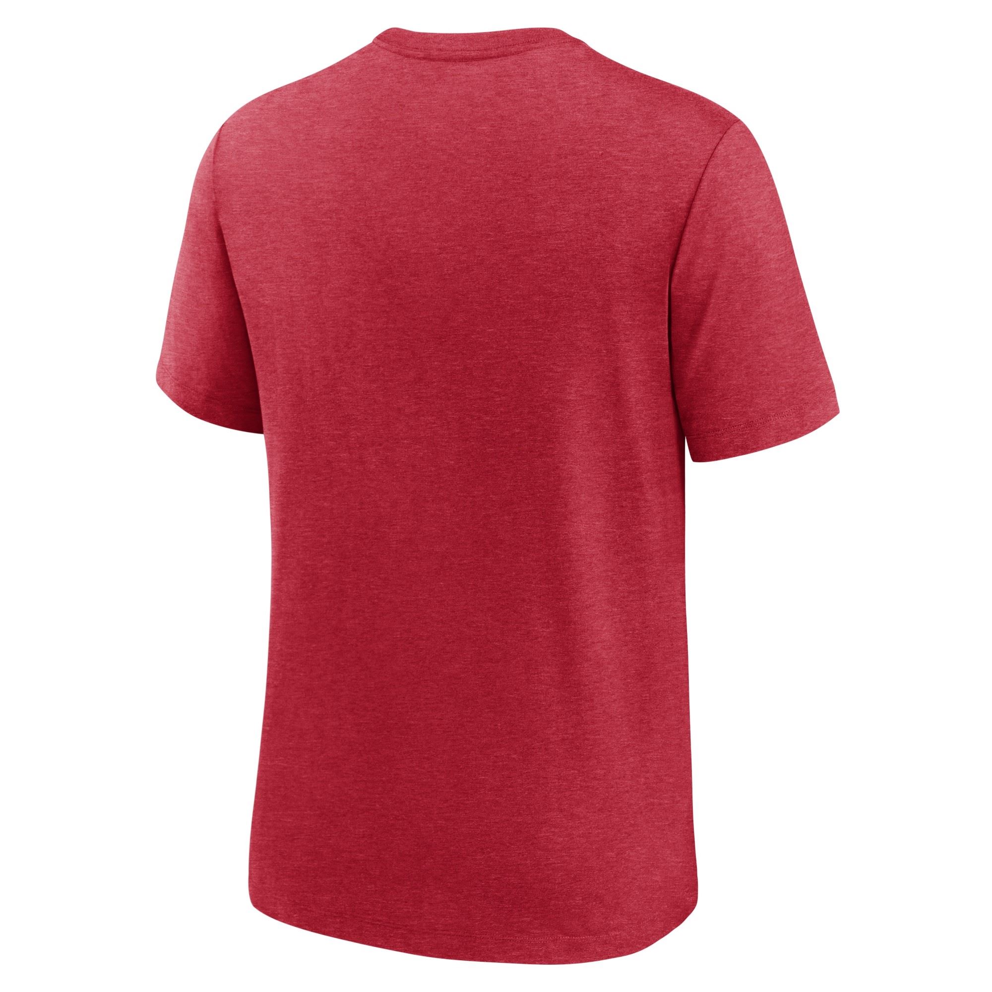 San Francisco 49ers NFL Triblend Team Name Fashion Red Heather T-Shirt Nike