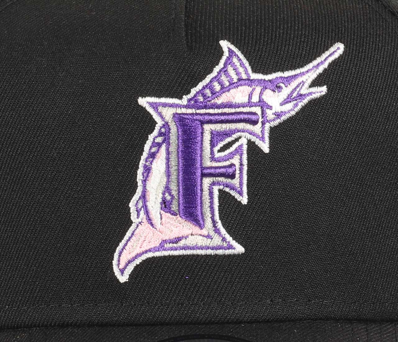 Florida Marlins MLB World Series 2003 Sidepatch Black 9Forty A-Frame Snapback Cap New Era