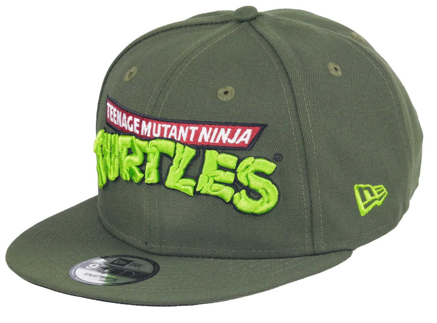 Teenage Mutant Ninja Turtles Rifle Green TMNT Edition 9Fifty Snapback Cap New Era