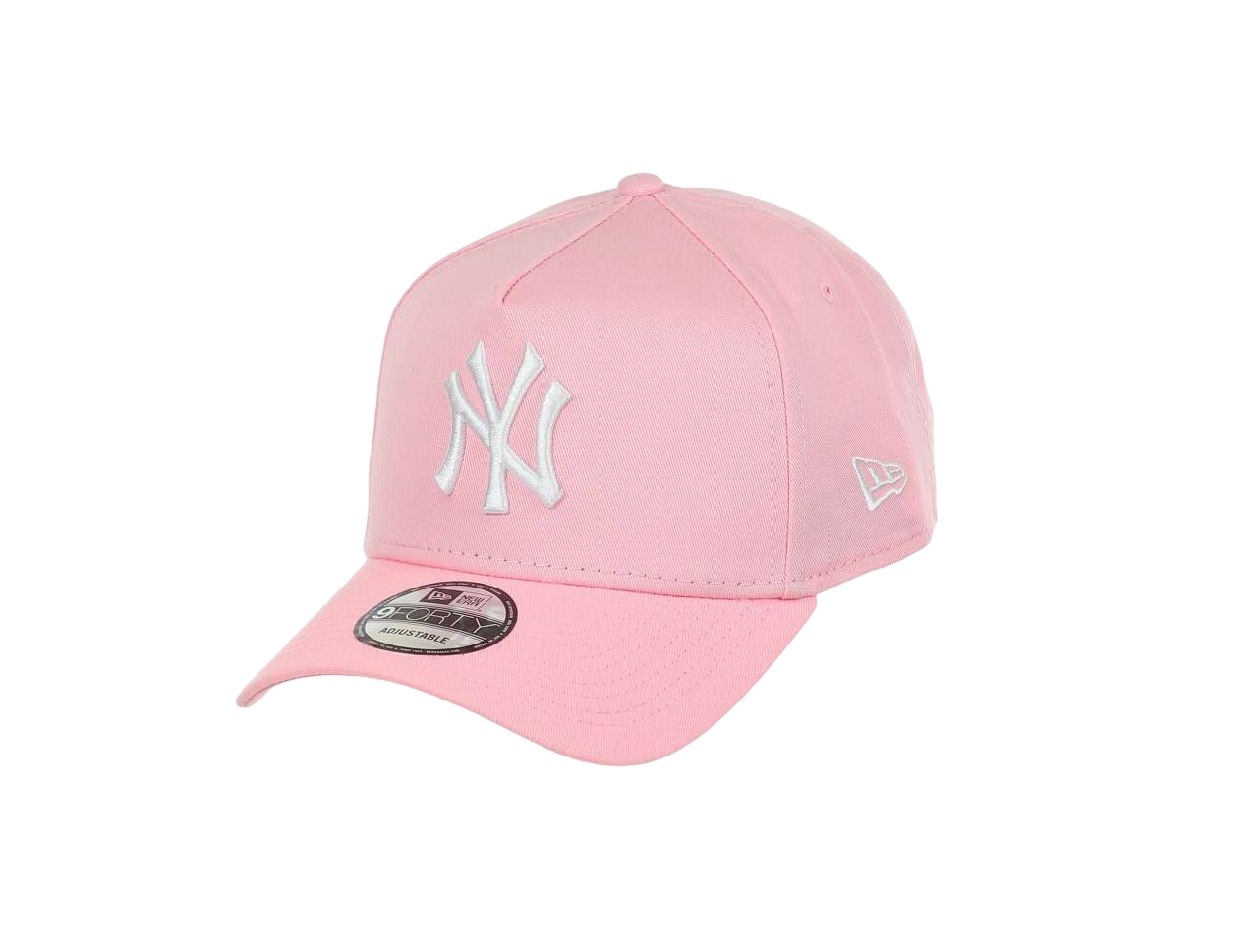 New York Yankees MLB Essential Pink 9Forty A-Frame Snapback Cap New Era