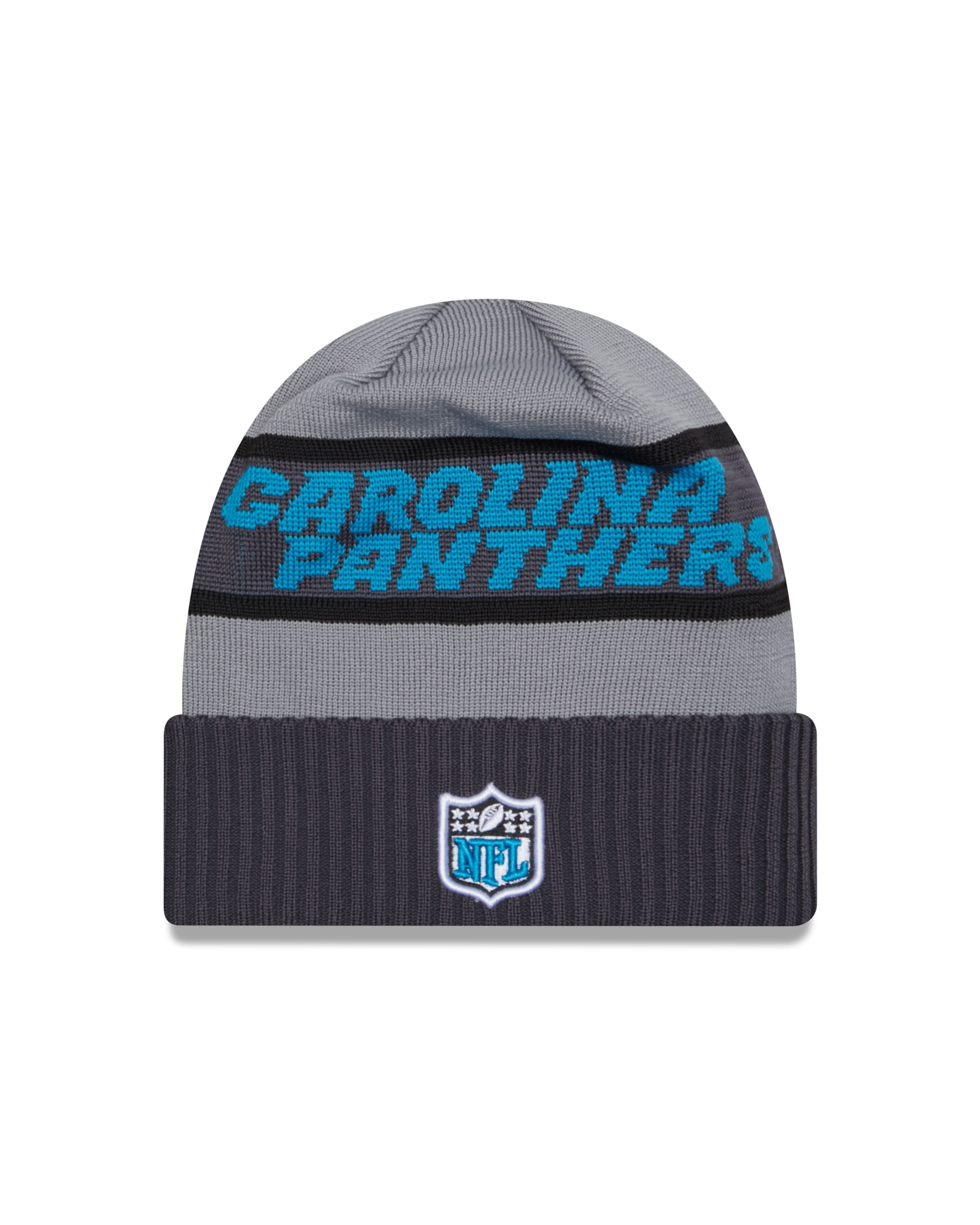 Carolina Panthers NFL 2023  Sideline Tech Knit CW Gray Beanie New Era