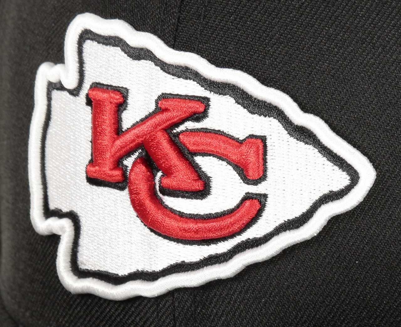 Kansas City Chiefs NFL Essential Black 9Fifty Snapback Cap New Era