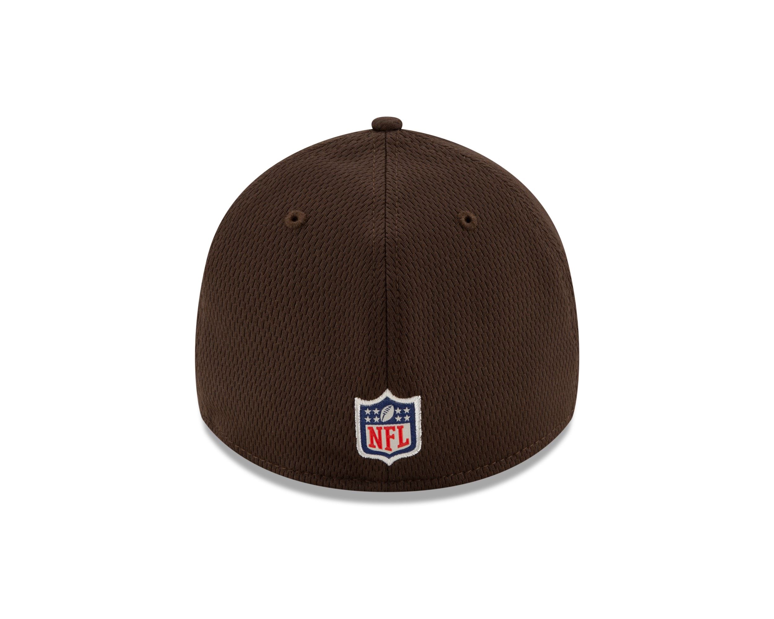 Cleveland Browns NFL 2021 Sideline Brown 39Thirty Stretch Cap New Era