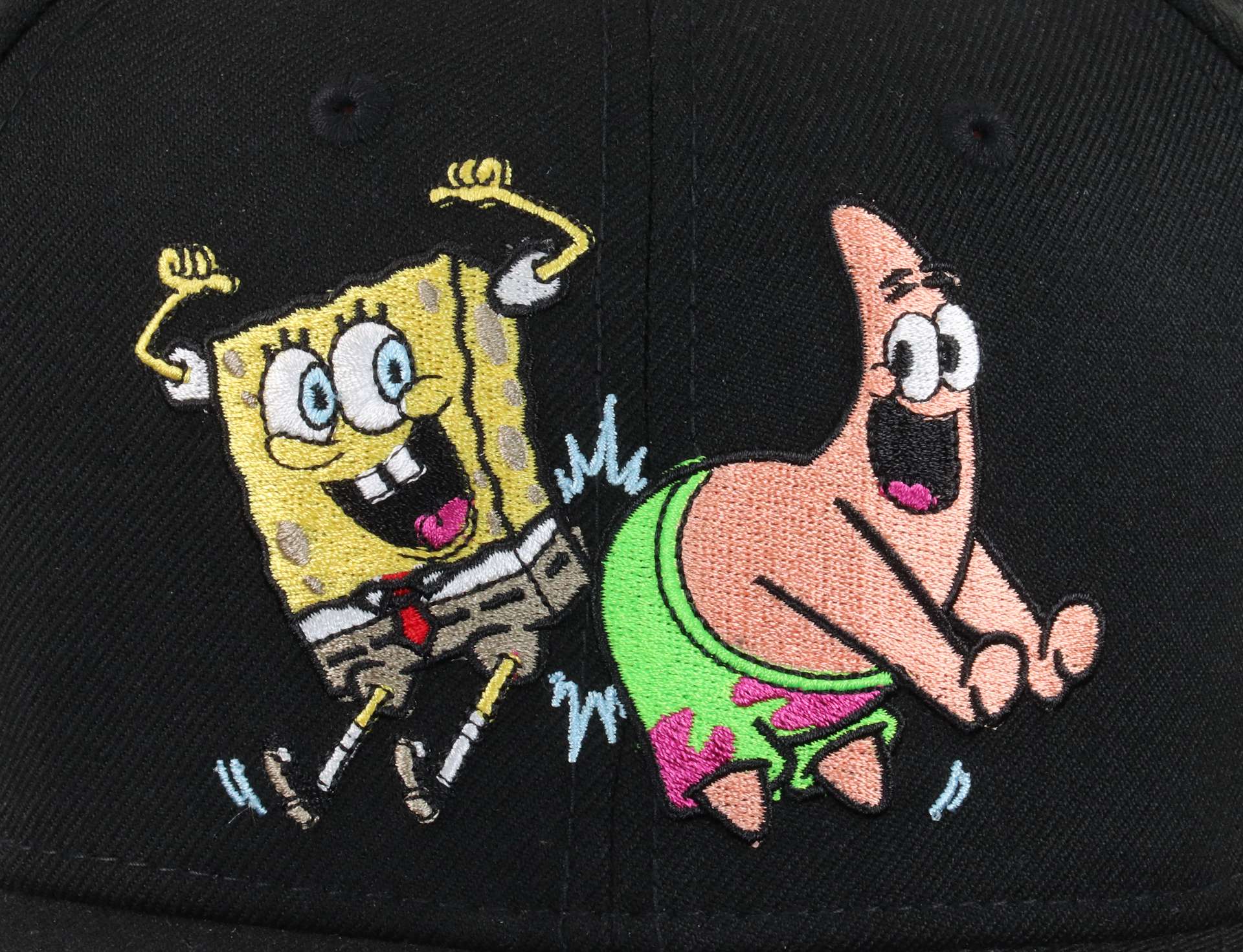 Spongebob Squarepants Spongebob & Patrick Black 9Fifty Snapback Cap New Era