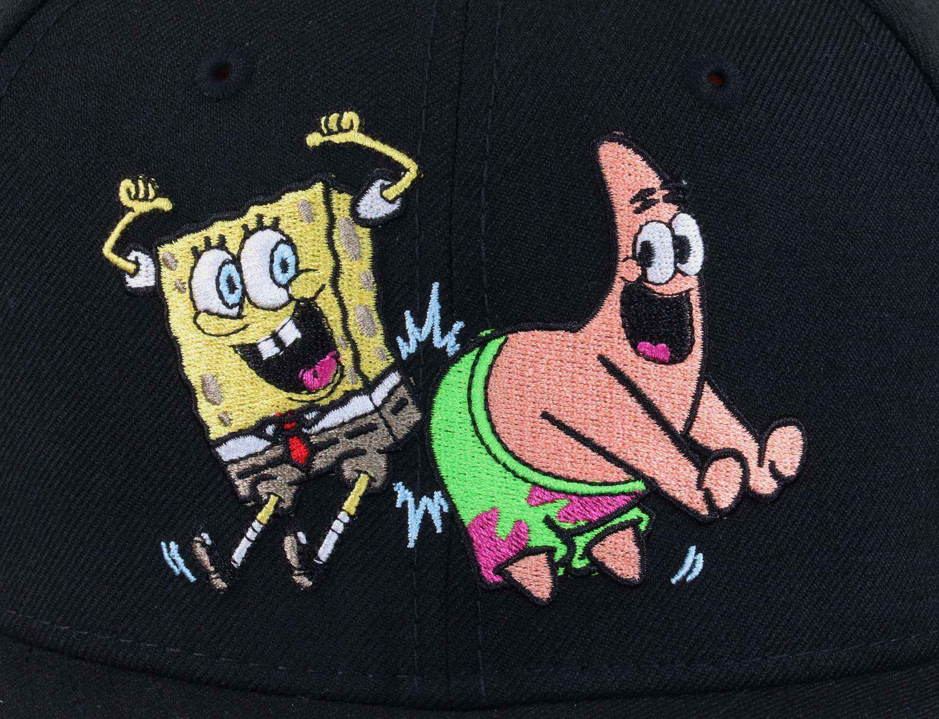 Spongebob Squarepants Spongebob & Patrick Black 9Fifty Snapback Cap New Era