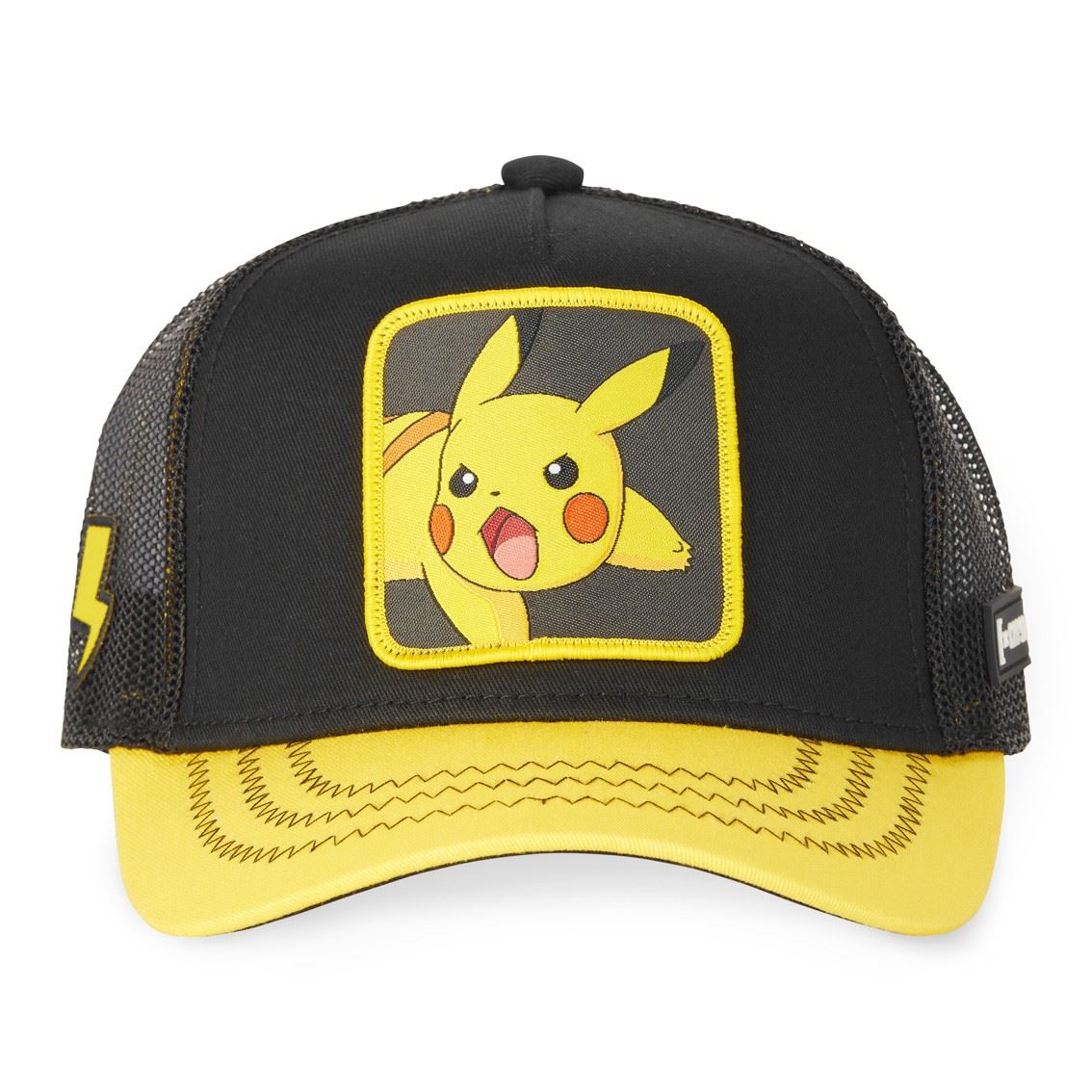 Pikachu Pokemon Black / Yellow Trucker Cap Capslab