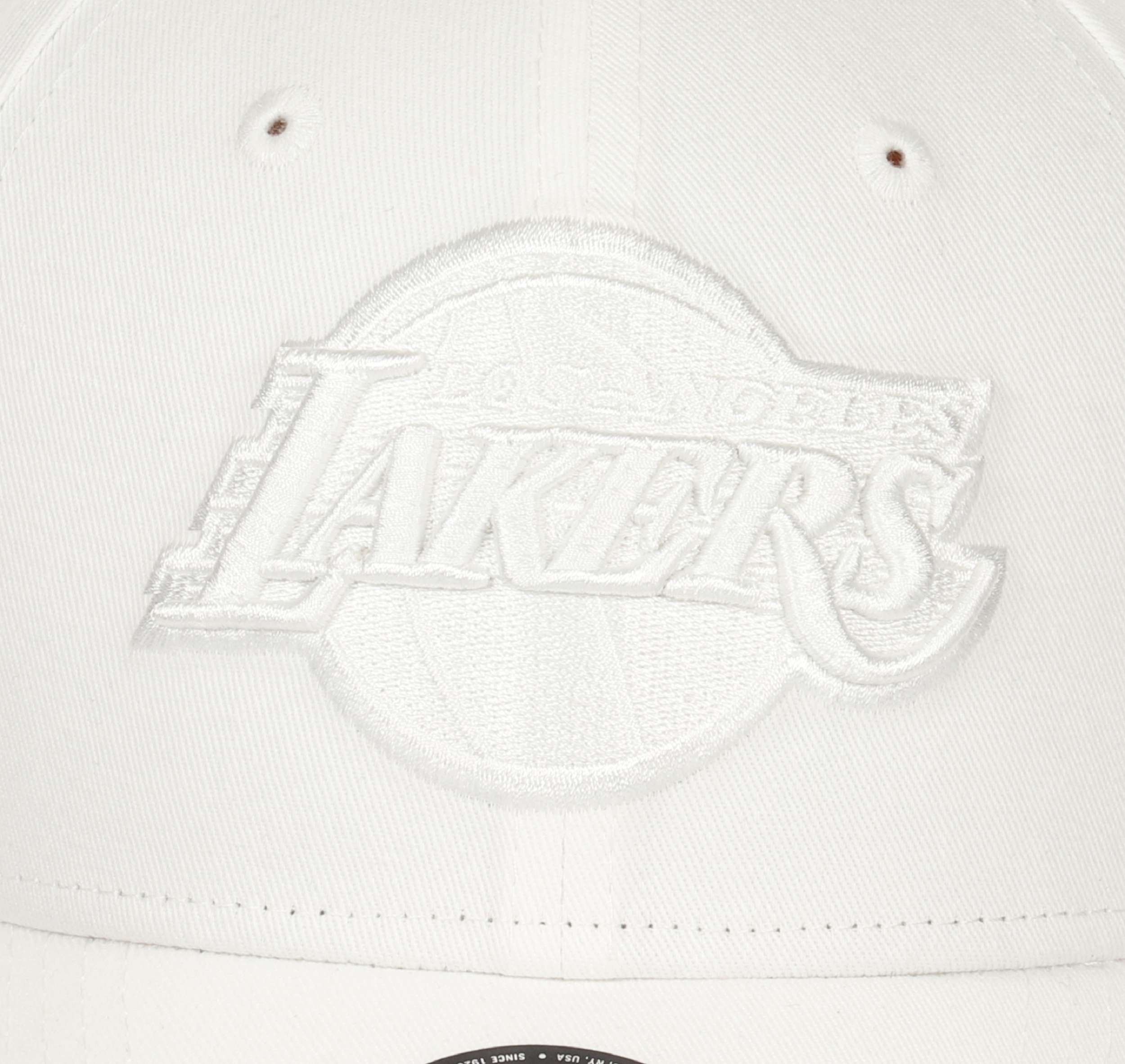 Los Angeles Lakers NBA Essential Weiß Verstellbare 9Forty Cap New Era