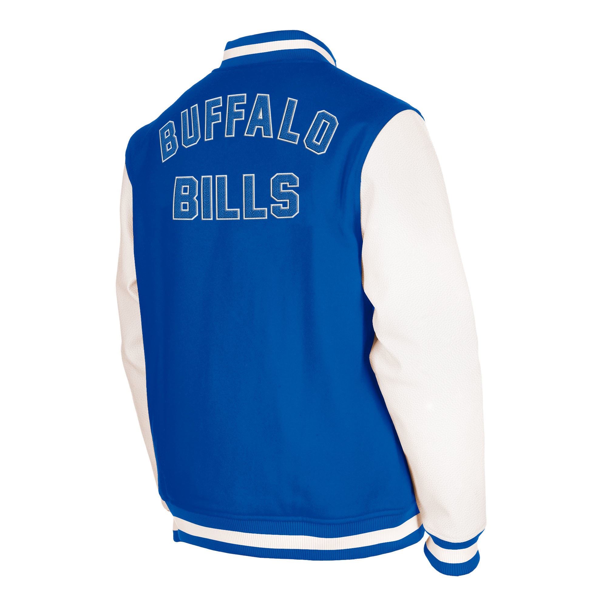Buffalo Bills NFL 2023 Sideline Light Royal White Jacke New Era
