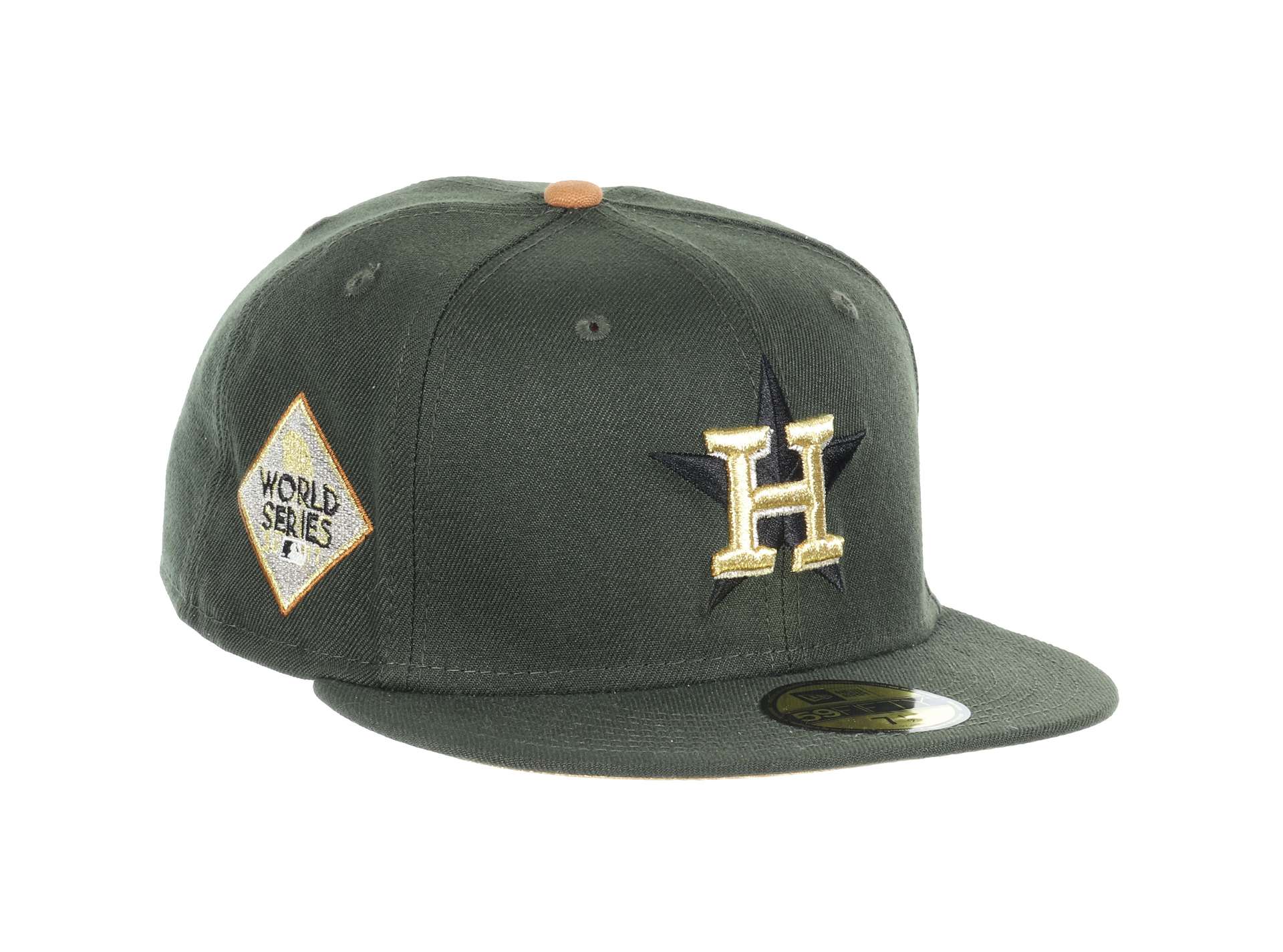 Houston Astros MLB Cooperstown World Series 2017 Sidepatch Green 59Fifty Basecap New Era