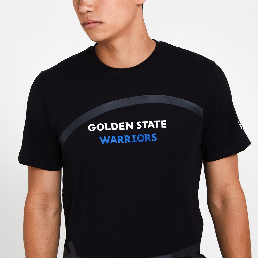 Golden State Warriors NBA Big Logo T-Shirt New Era