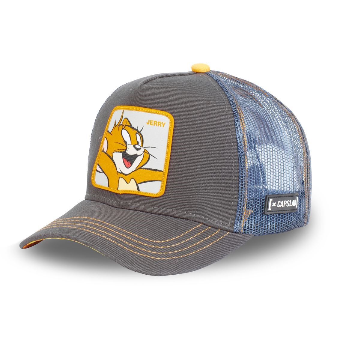 Jerry Grey Tom and Jerry Trucker Cap Capslab