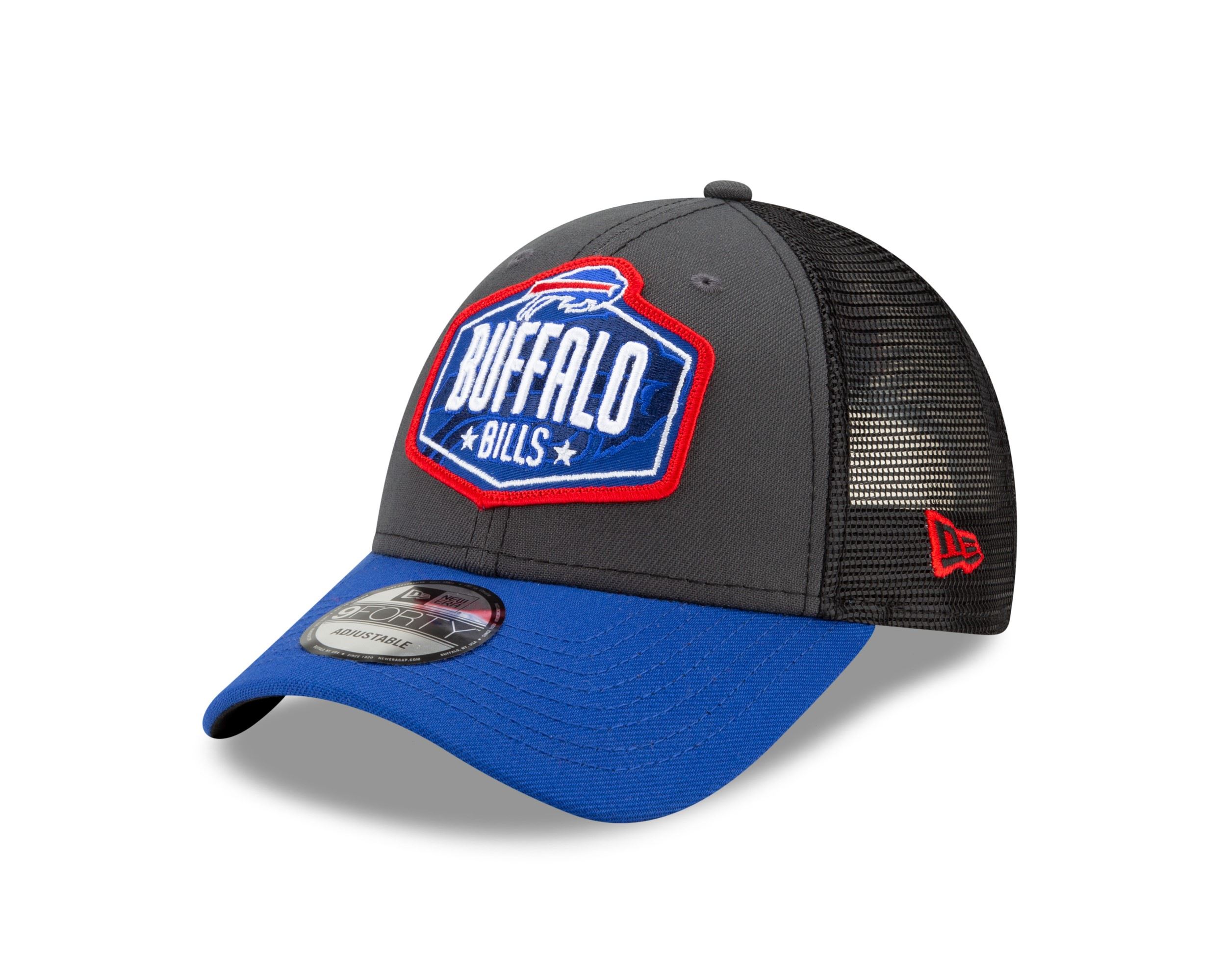 Buffalo Bills NFL 2021 Draft 9Forty Snapback Cap New Era