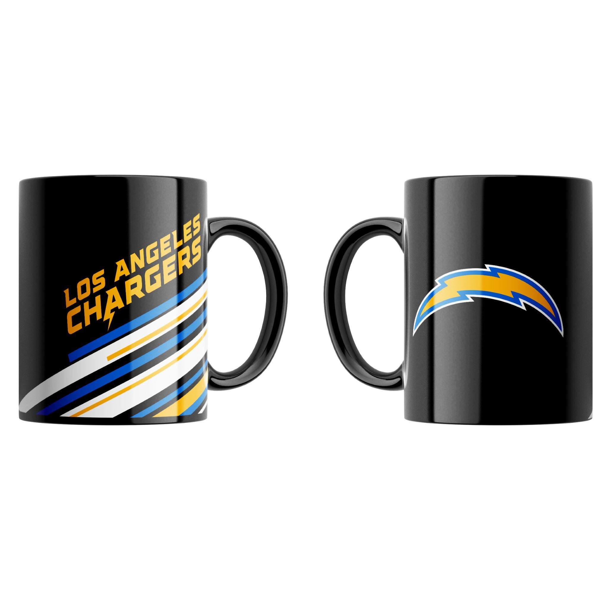 Los Angeles Chargers NFL Classic Mug (330 ml) Stripes Tasse Great Branding