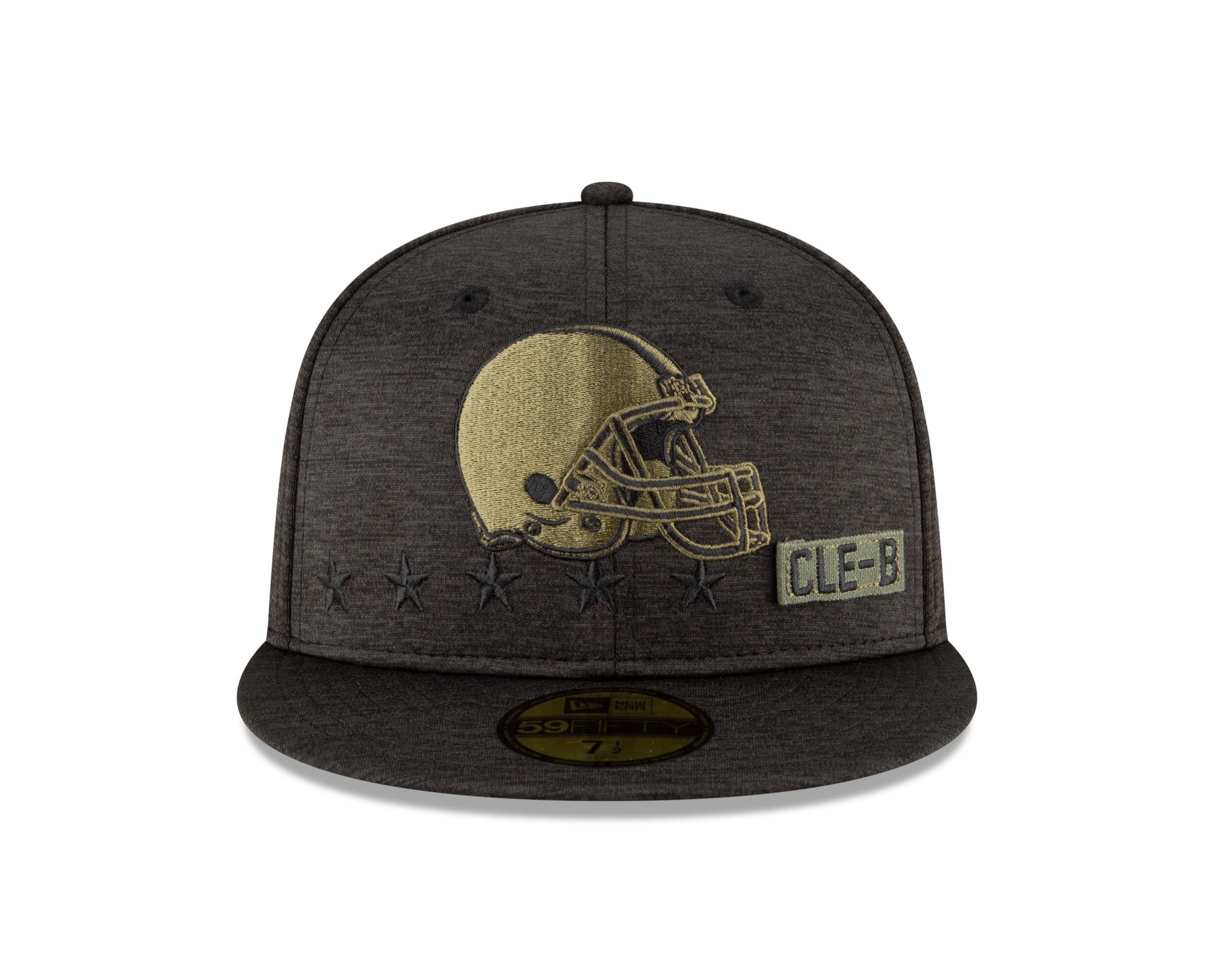 Cleveland Browns Salute to Service 2020 59Fifty Cap New Era