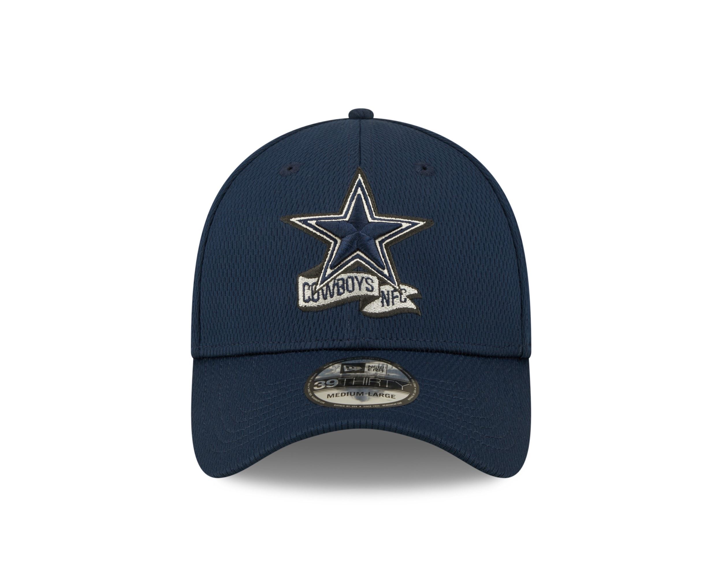 Dallas Cowboys NFL 2022 Sideline Blue 39Thirty Stretch Cap New Era