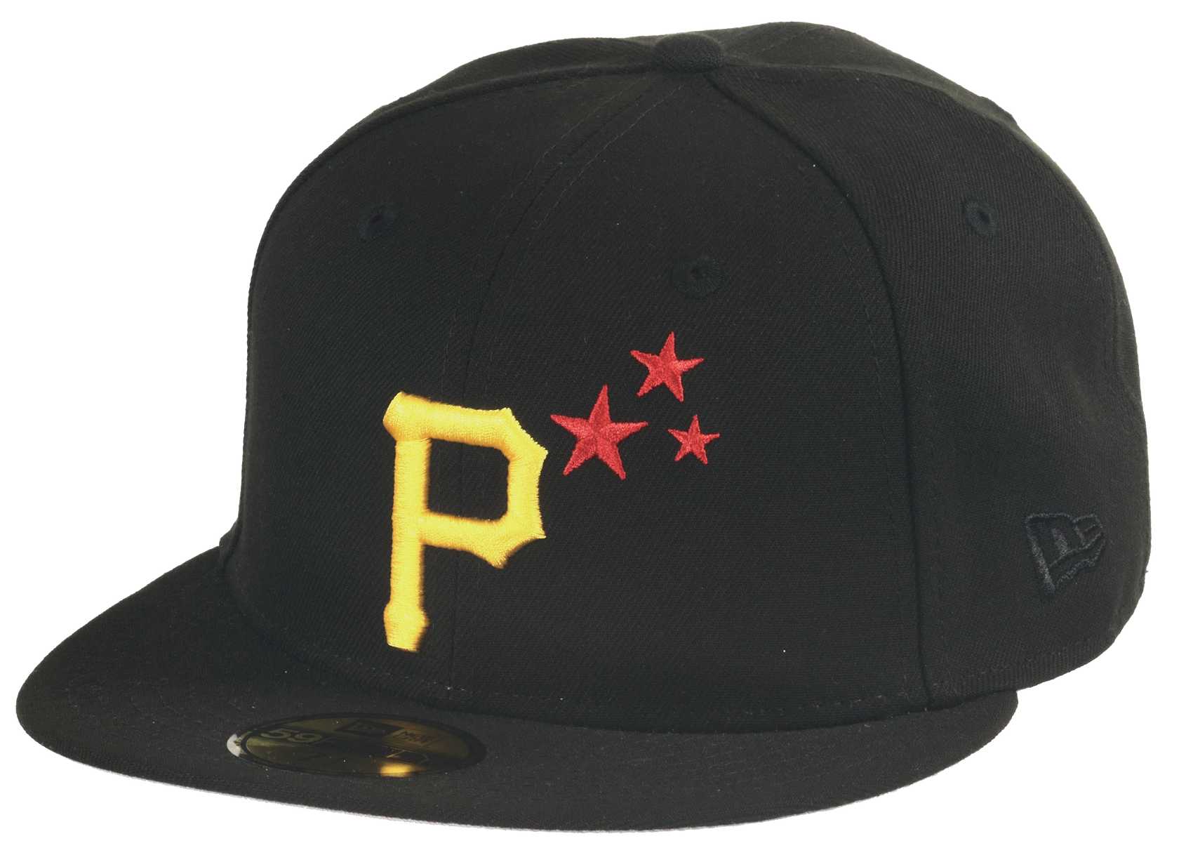 Pittsburgh Pirates Black Base Side Patch All-Star Game 59Fifty Basecap New Era