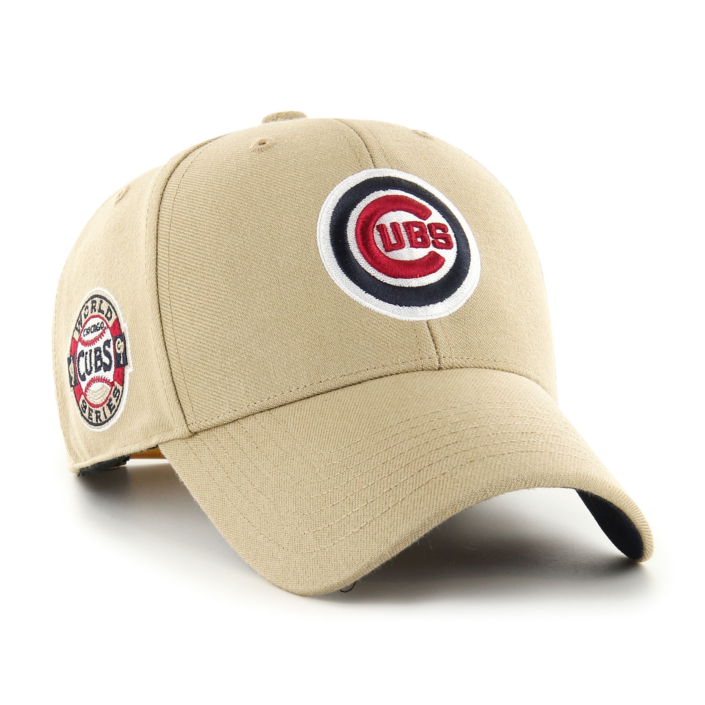 Chicago Cubs Khaki MLB Sure Shot Most Value P. Snapback Cap '47