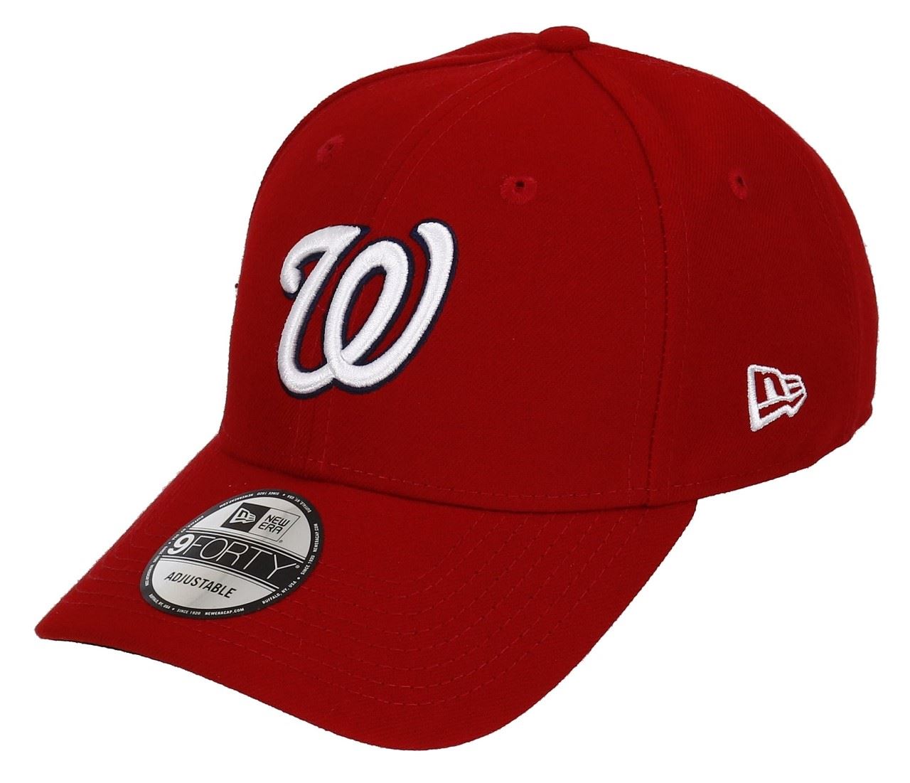 Washington Nationals MLB The League Red 9Forty Adjustable Cap New Era