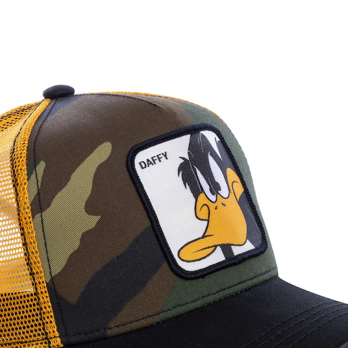 Daffy Duck Looney Tunes Camouflage Trucker Cap Capslab