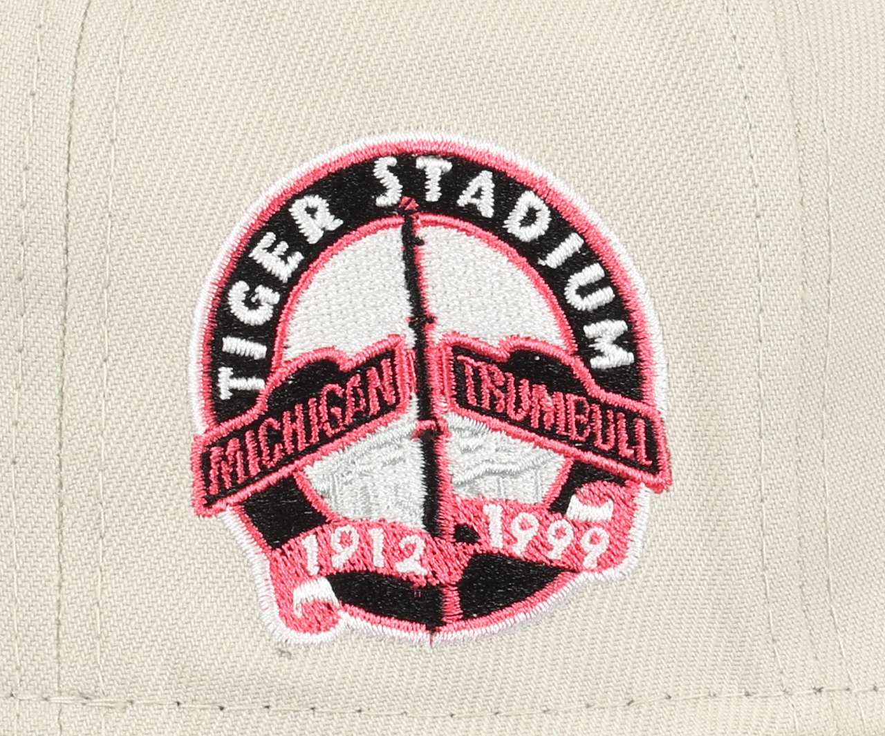 Detroit Tigers MLB Tiger Stadium Sidepatch Stone 59Fifty Basecap New Era